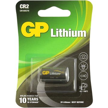 GP Batteries CR2 Batterie GP Lithium 3V 1 Stück Batterie, (3,0 V)