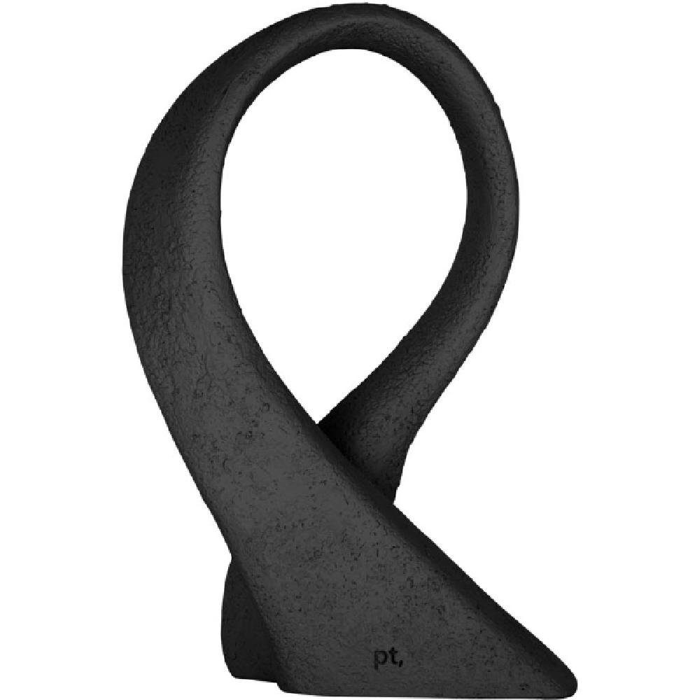 Present Time Skulptur Art Black Bow Abstract (14,5x8,8x25,8cm) Statue Polyresin
