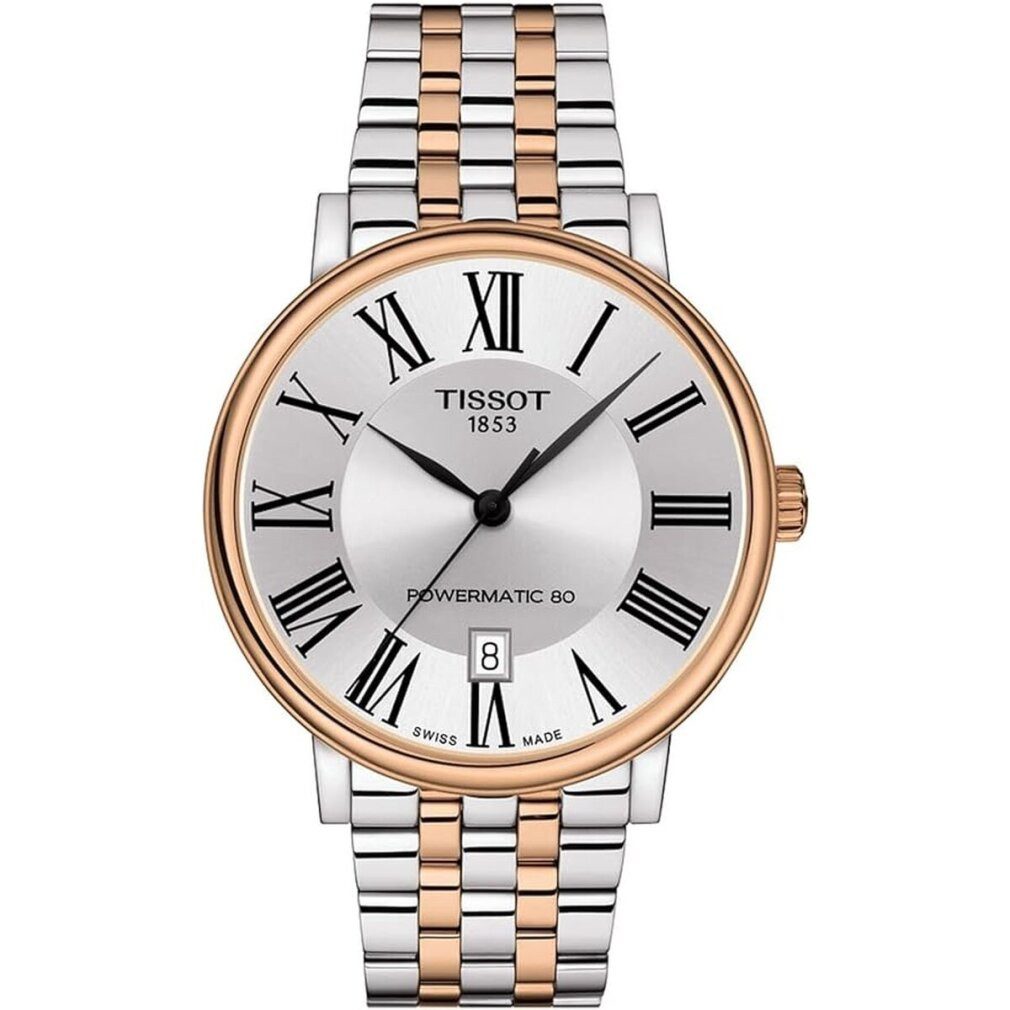 Tissot Luxusuhr Herrenuhr CARSON POWERMATIC 80 (40 mm) (34 mm)