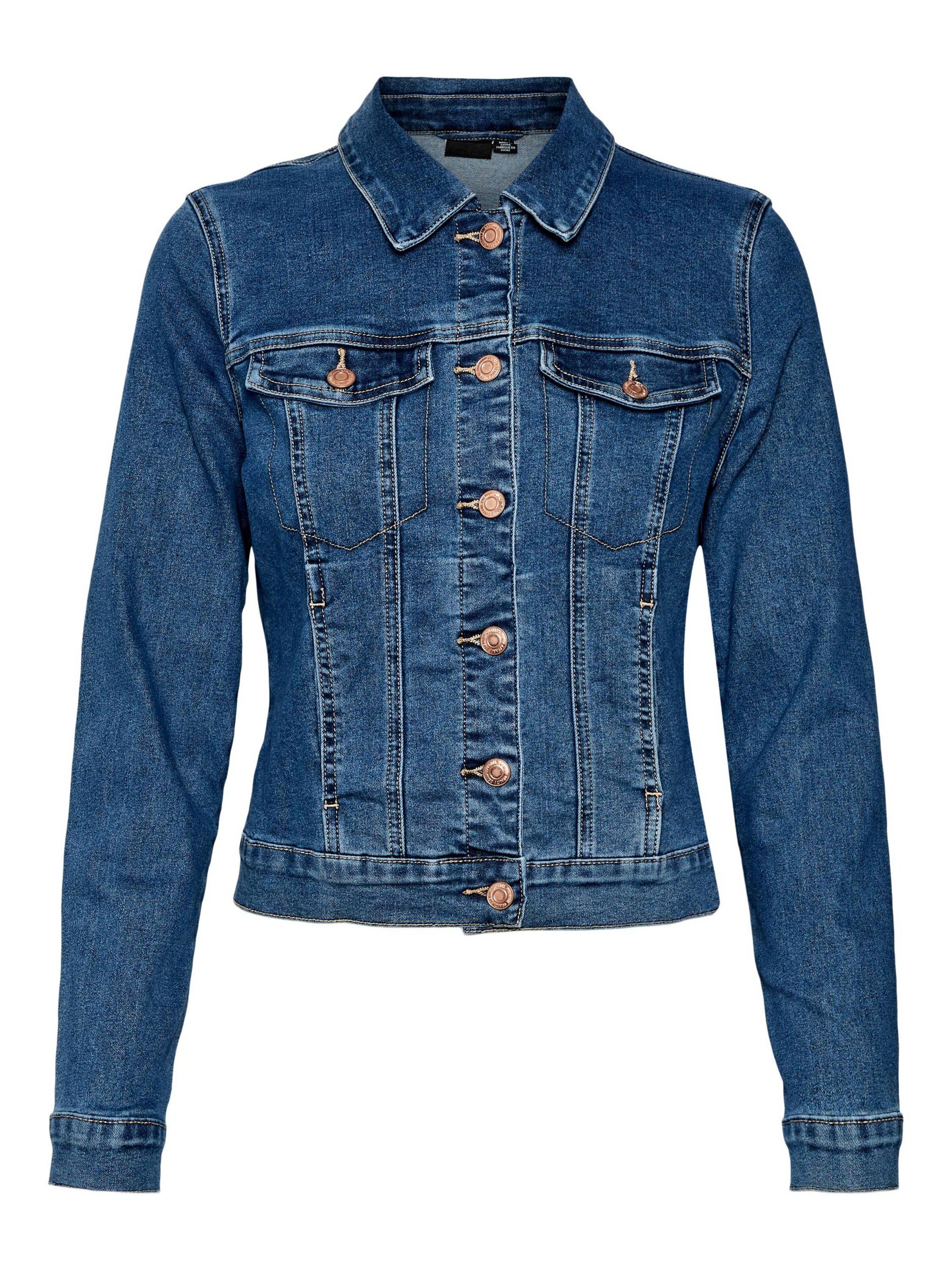 Giacca Donna Vero Moda Vmluna LS Slim - Mix Materiali Con Cotone Riciclato, Stile Moderno E Comodo - Foto 13