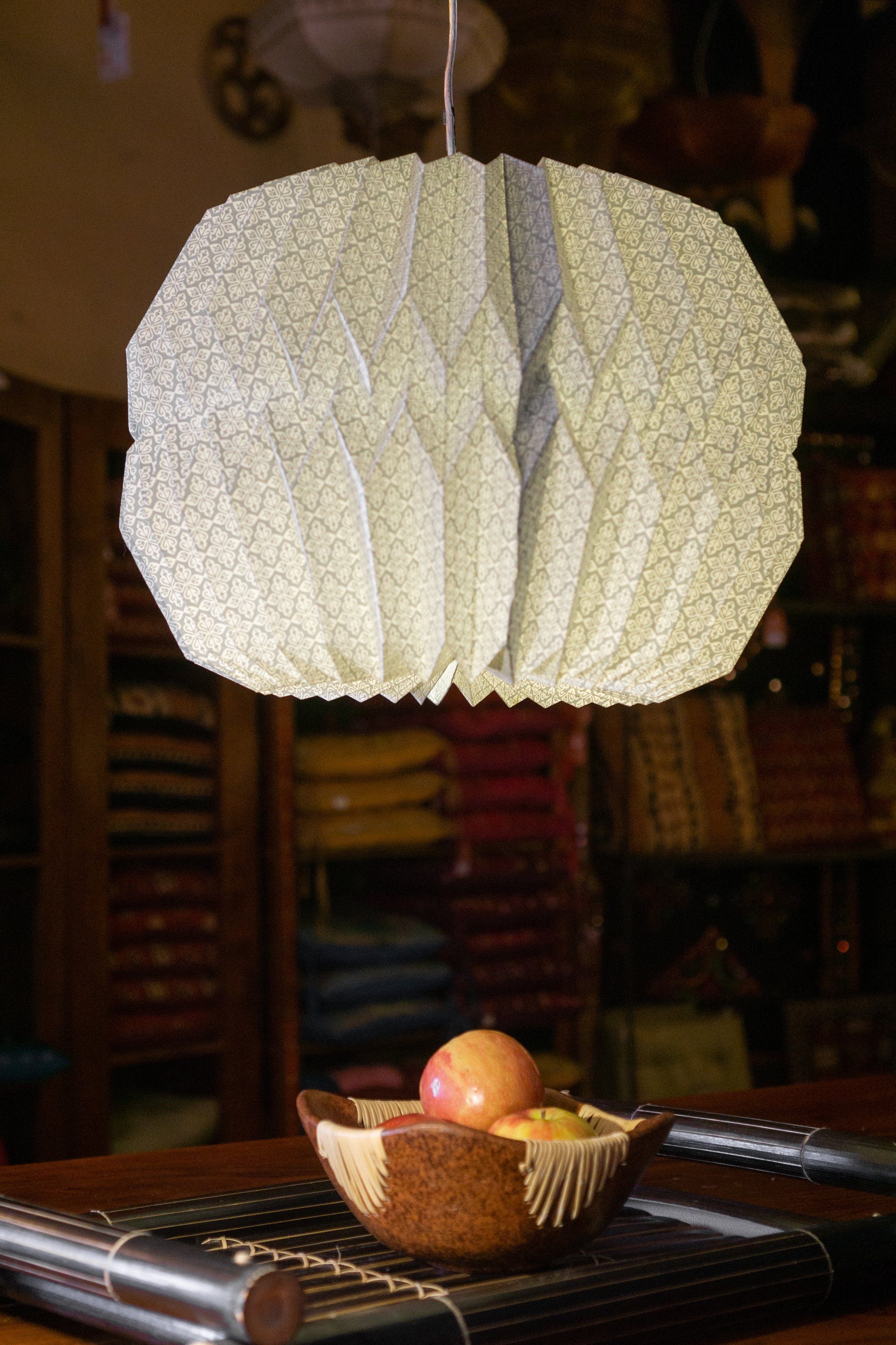 Guru-Shop Lampenschirm Origami Design Papier Lampenschirm - Modell..