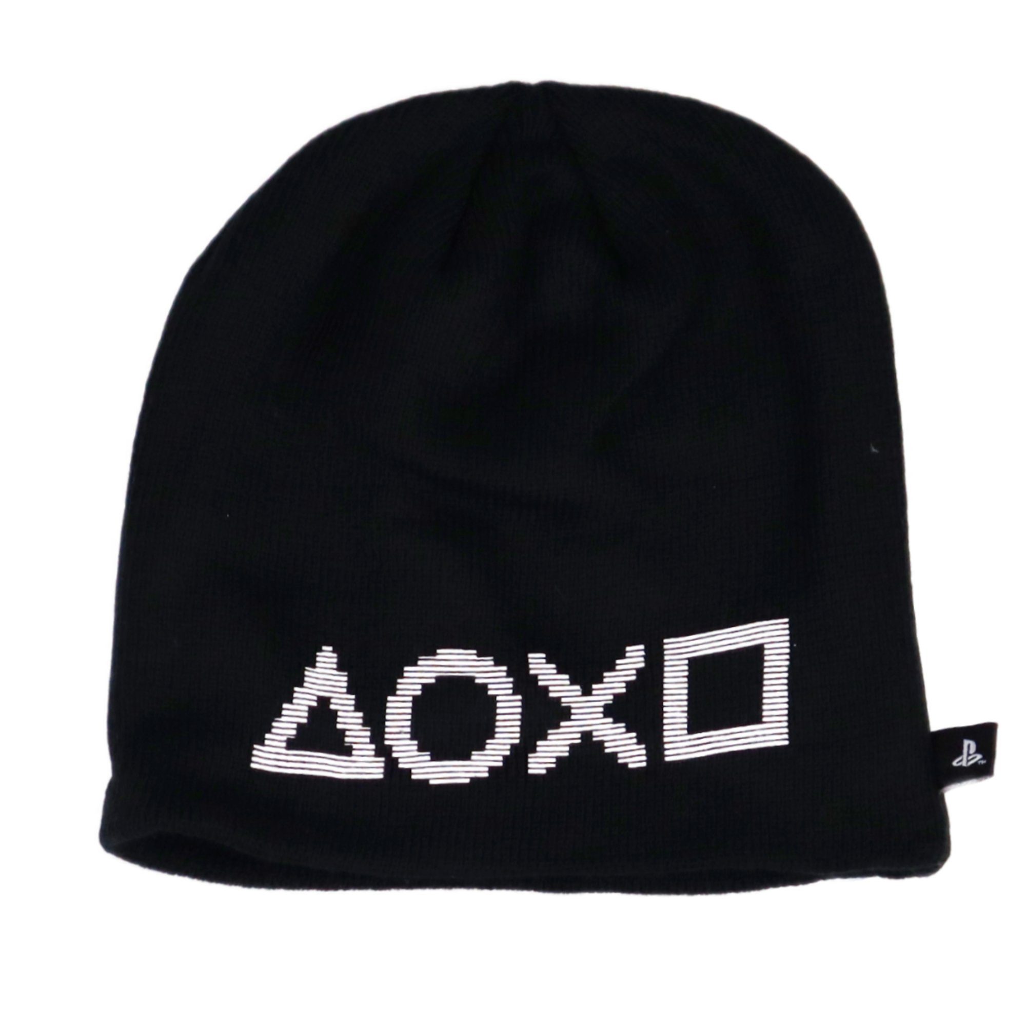 Playstation Schlupfmütze Playstation Kinder Wintermütze in Schwarz Gr. 52 oder 54 cm