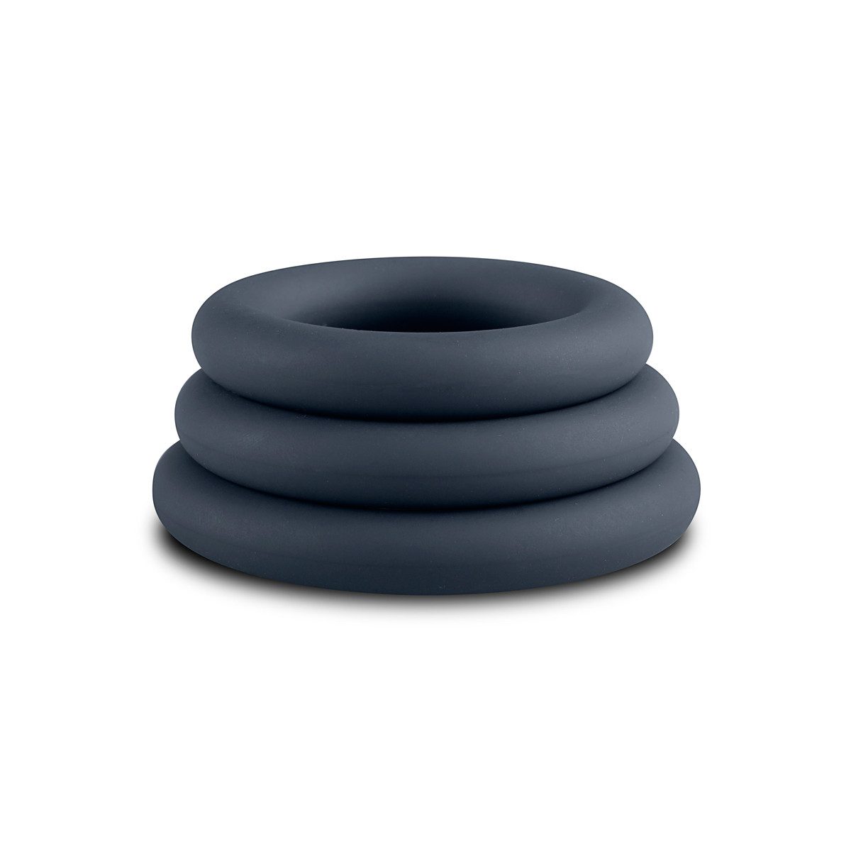 Boners Kondome Penisring Set - 3tlg - grau
