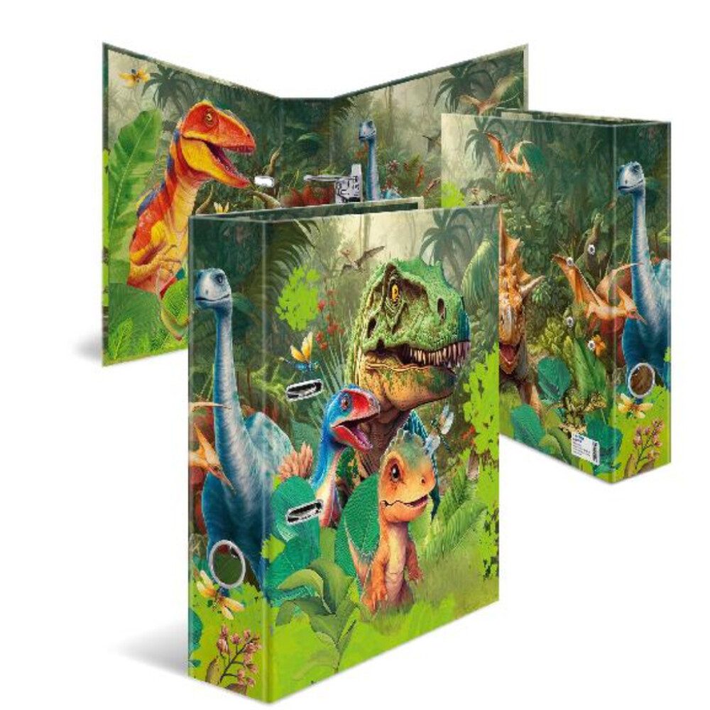 HERMA Aktenordner Ordner DIN A4 - 70mm - Dino World – Bild 2 von 2