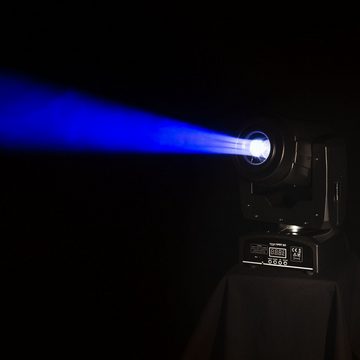 lightmaXX LED Scheinwerfer, LED Moving Head Spot, 60 Watt, 7 Farben