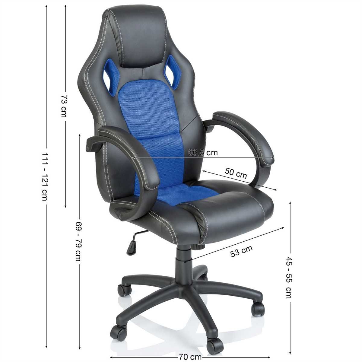TRESKO Drehstuhl Racing Chefsessel Bürostuhl, Schreibtischstuhl, günstig online kaufen