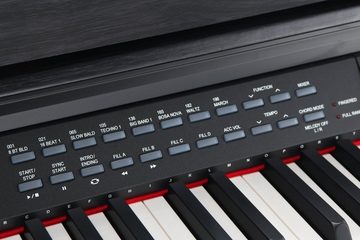 Classic Cantabile Digitalpiano DP-A 410 E-Piano Set - 88 Tasten mit Hammermechanik (Spar-Set, inkl. Klavierbank, Kopfhörer & Schule), 600 Voices, USB, Begleitautomatik, Aufnahmefunktion