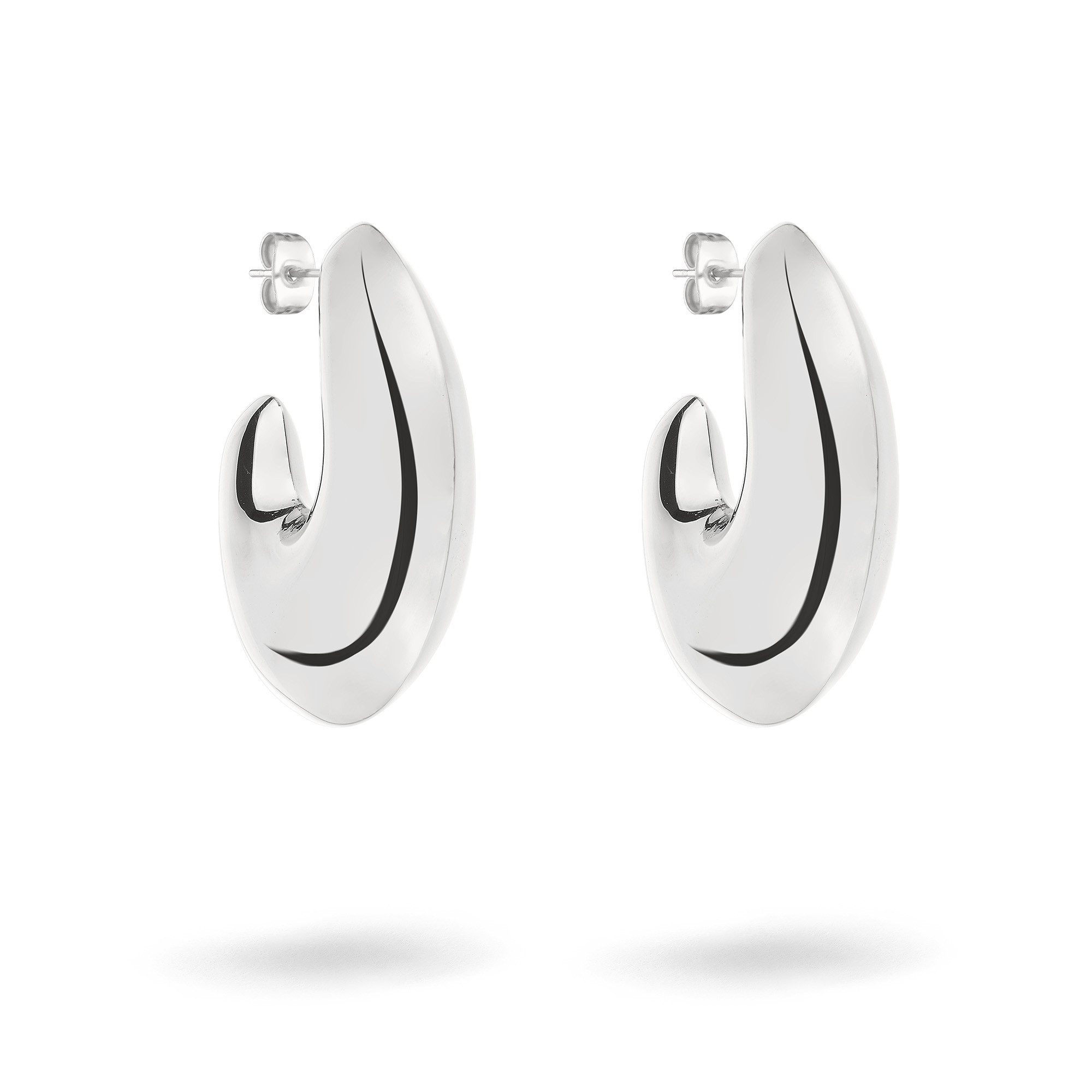 Liebeskind Berlin Paar Ohrstecker Organic Shapes Edelstahl