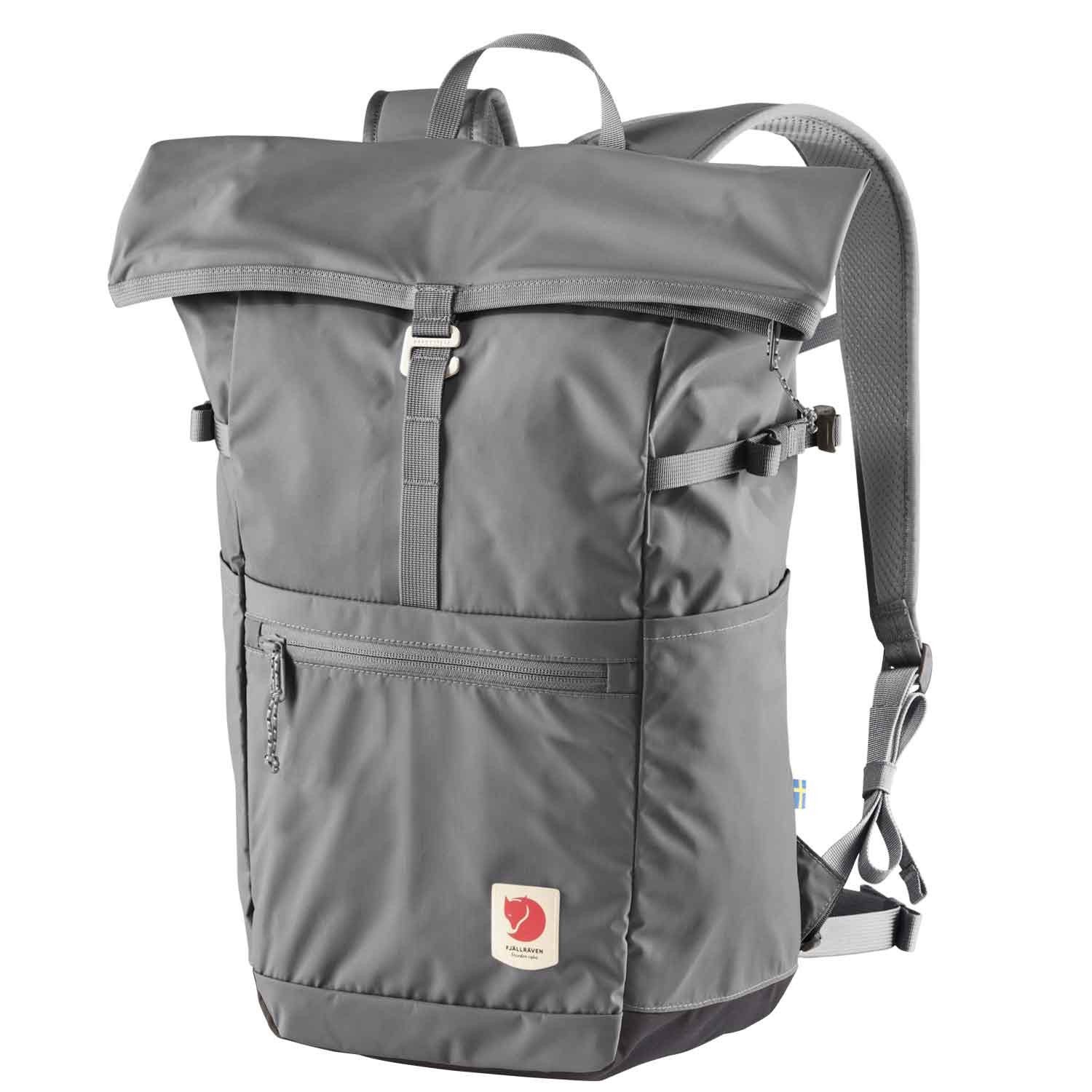 Fjällräven Freizeitrucksack Fjällräven Freizeitrucksack High Coast Foldsack 24 shark grey (Stück, 1-tlg., Stück), Rucksack
