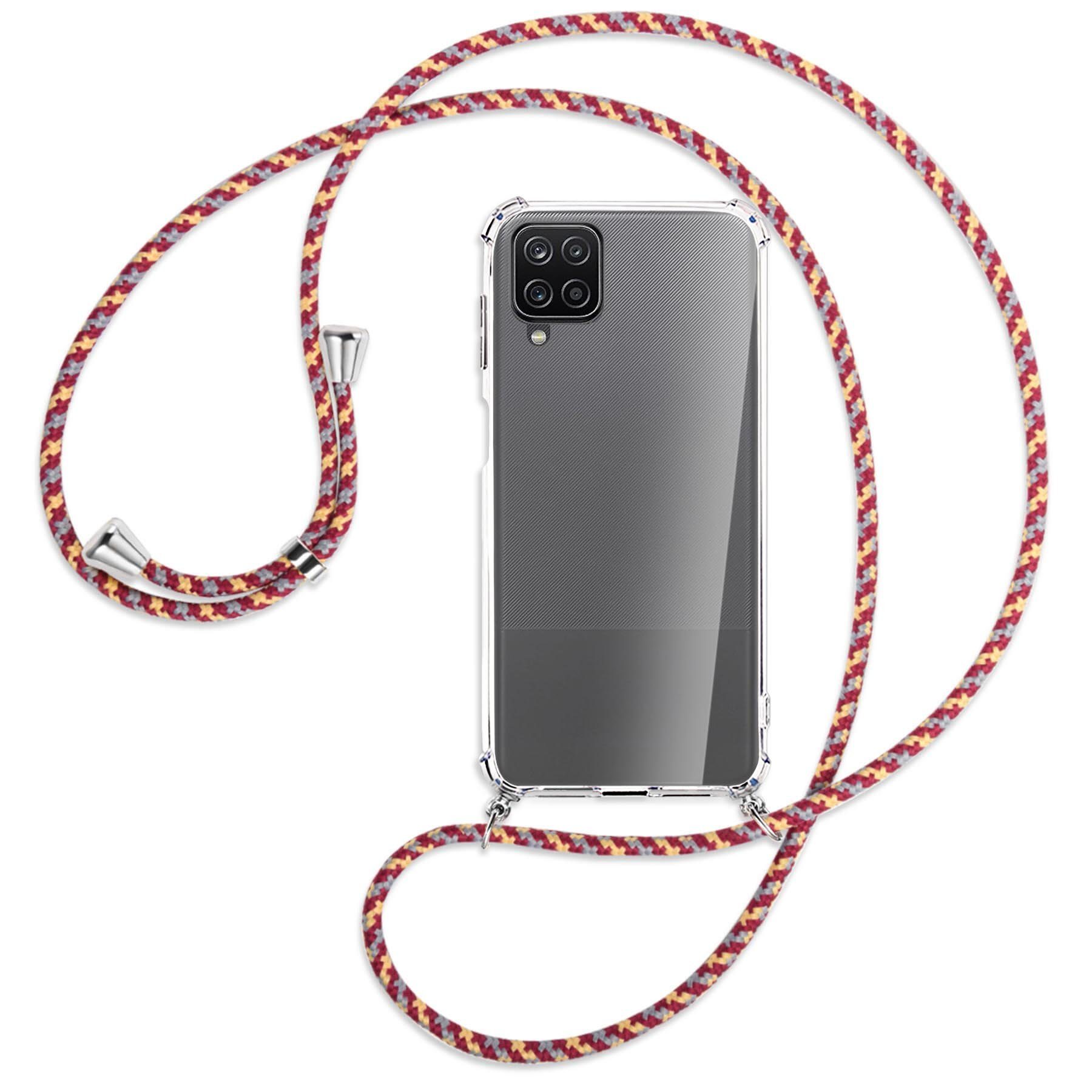 mtb more energy Handykette für Samsung Galaxy A12 [NC-348-S], Umhängehülle mit Band [NC-348-S]