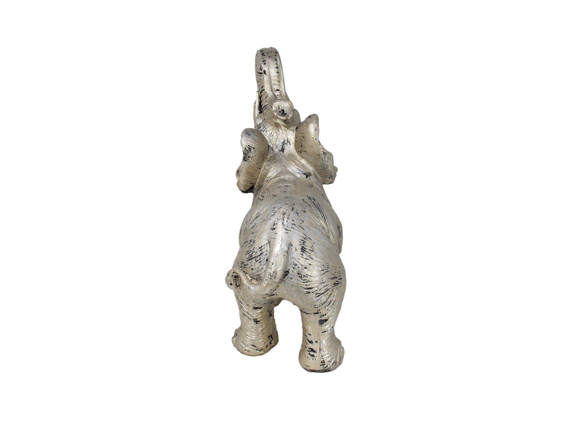 Elefant silber, stehend, Klaus ca. Skulptur 38,5 cm