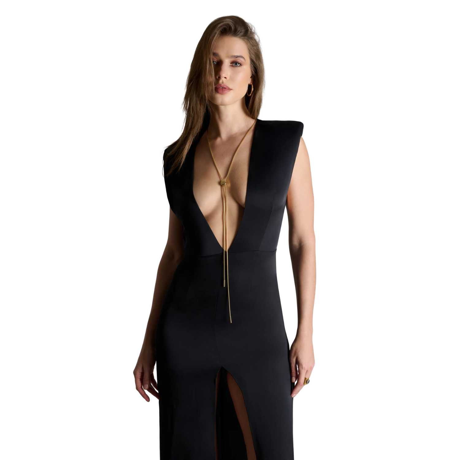 Maison Close Lange Kette Maison Close a ton Cou Bolo Tie Kette gold