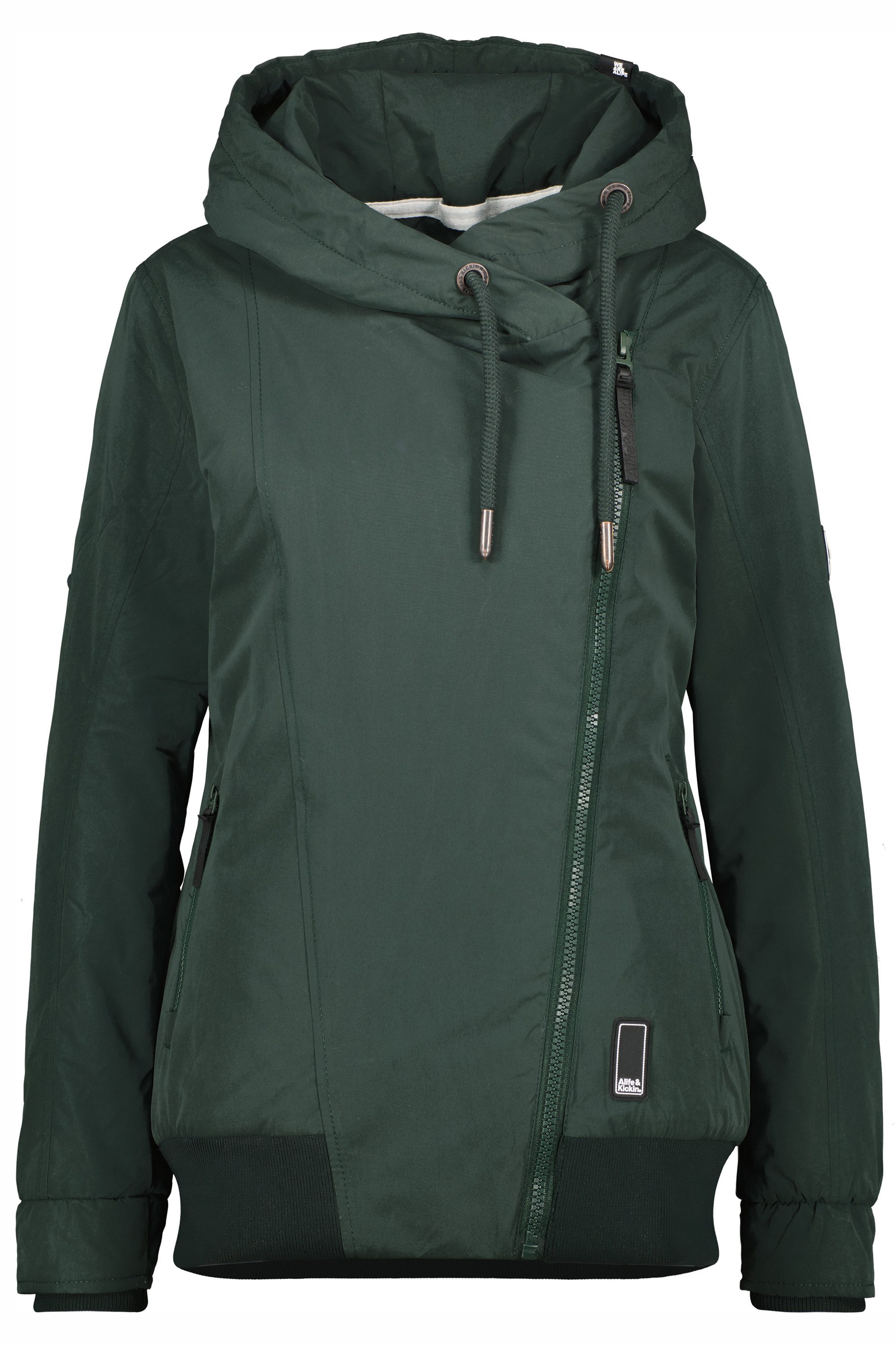 Alife & Kickin Winterjacke KiddoAK A Winterjacken Women CS mit regulierbarer Kapuze