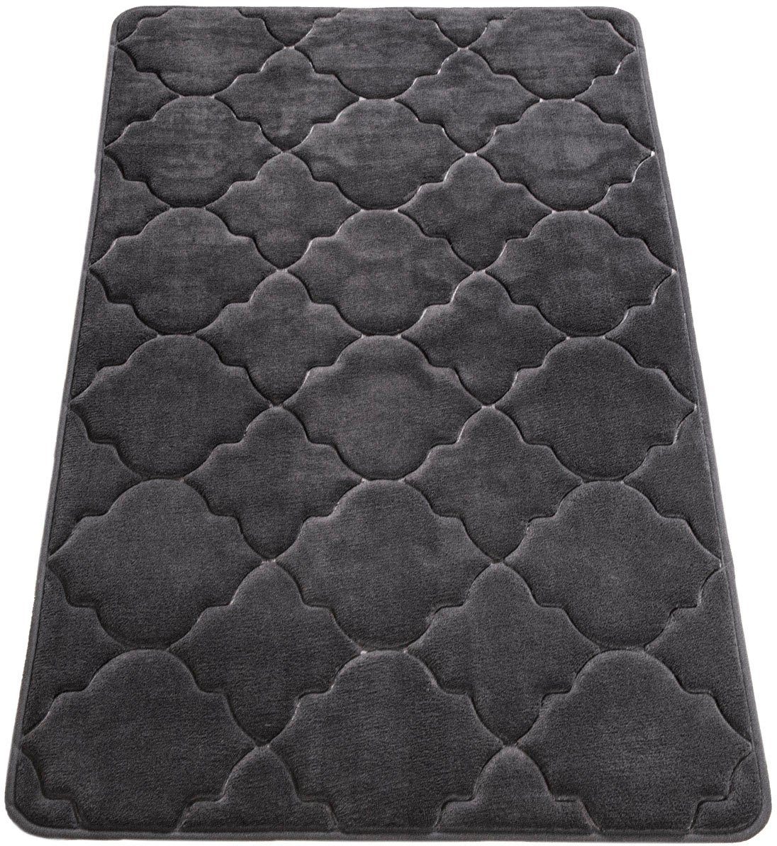 Paco Home Badematte Corby 251, Memory-Schaum Effekt, Höhe 13 mm, rutschhemm günstig online kaufen