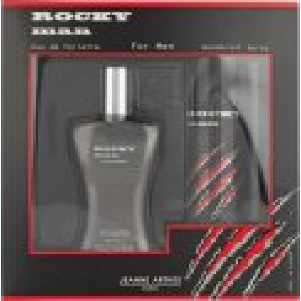 Jeanne Arthes Eau de Toilette Rocky Man Gift Set 100ml EDT + 200ml Deodorant Spray