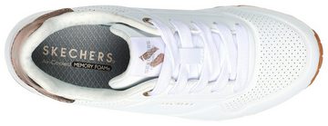 Skechers Kids ESS - STREET GIRLS Sneaker mit gepolstertem Schaftrand, Freizeitschuh, Halbschuh, Schnürschuh