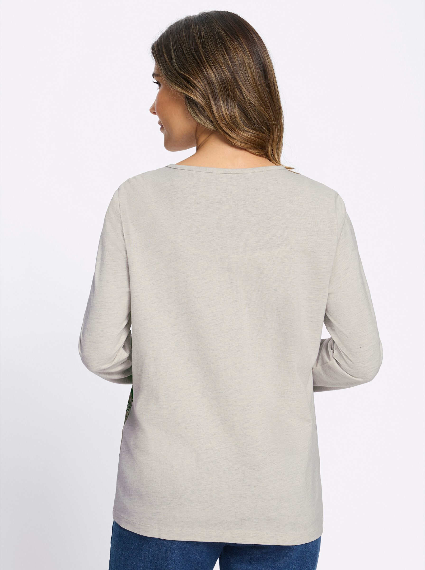 Sieh an! Shirtjacke Shirtjacke Langarm
