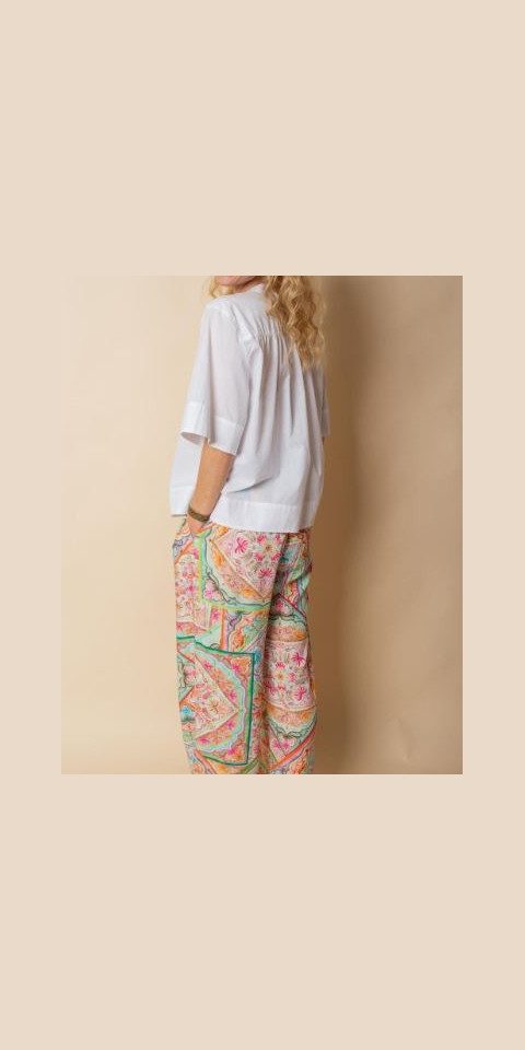 Emily Van Den Bergh Hemdbluse Bluse EMILY VAN DEN BERGH weiß