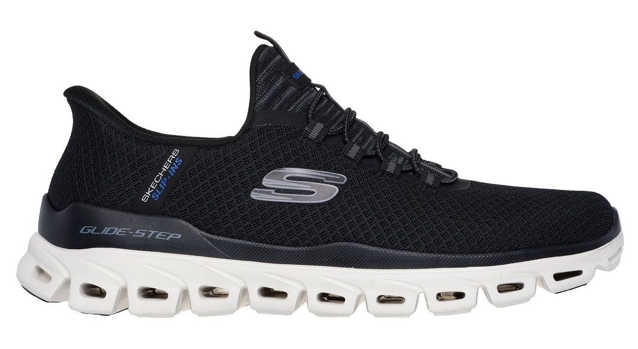 Skechers GLIDE-STEP Slip-On Sneaker Schlupfschuh, Freizeitschuh, Trainingsschuh mit praktischem Gummizug