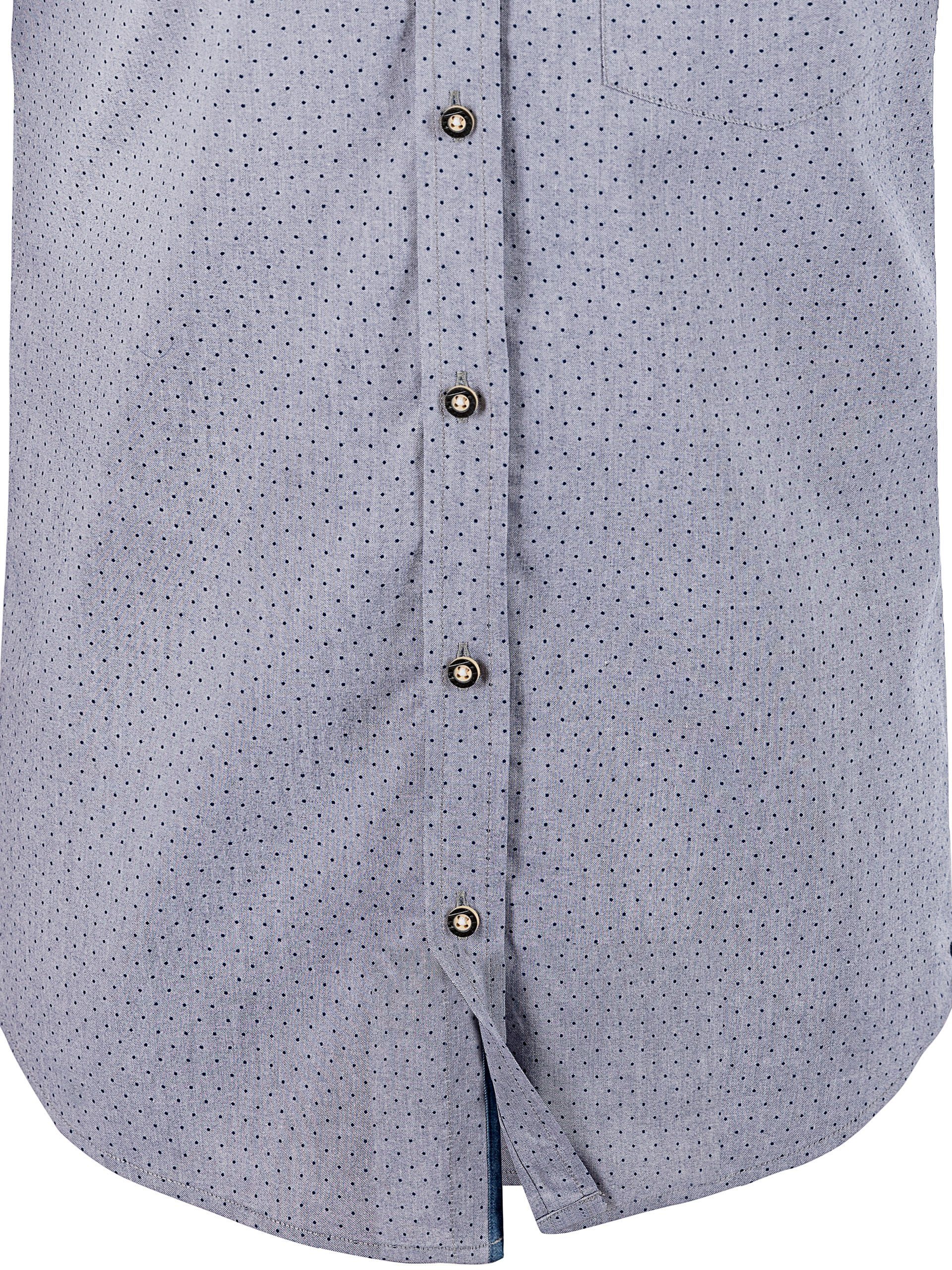 FUCHS Trachtenhemd Hemd Gerhard denim Regular fit