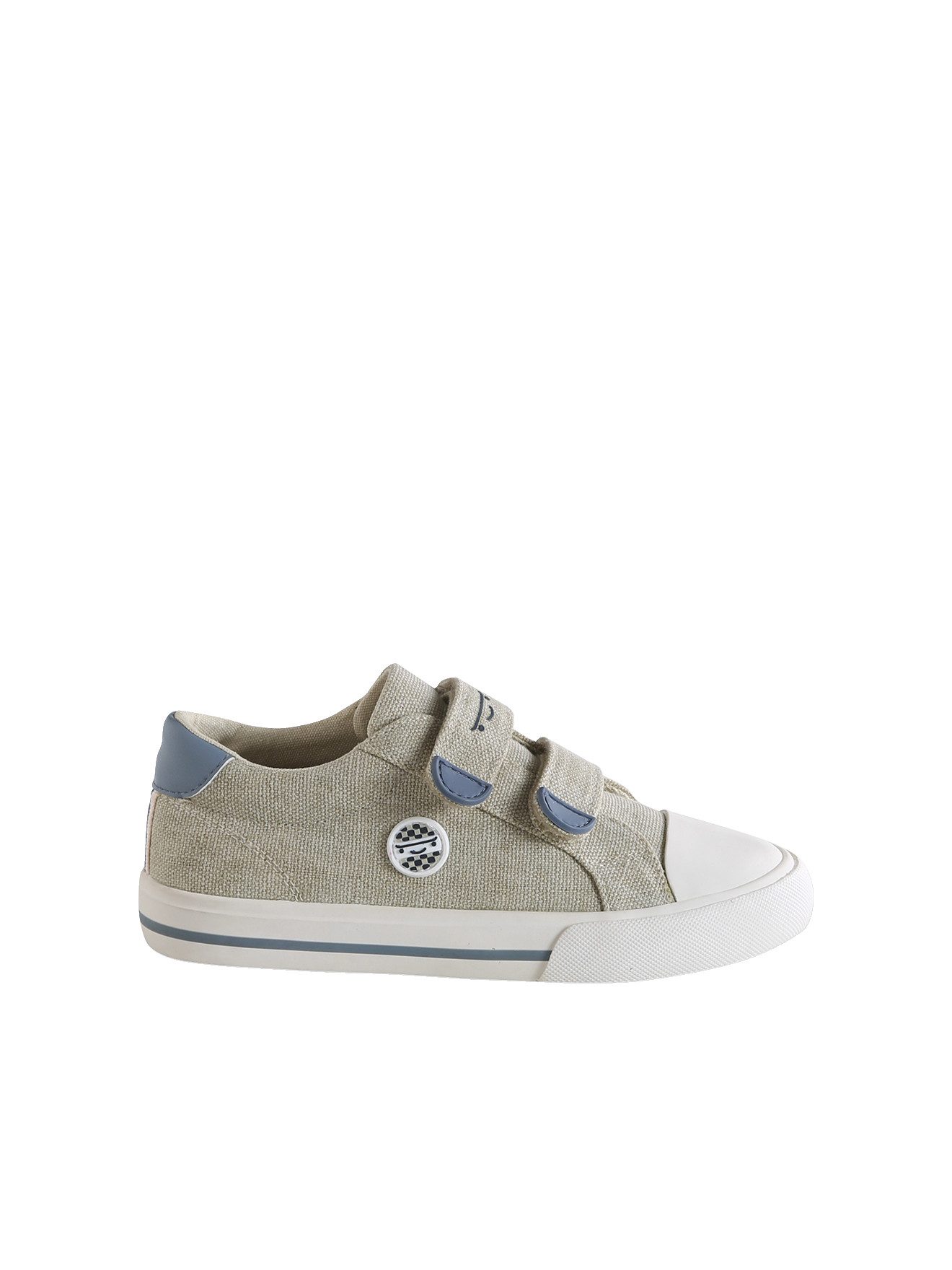 Kinder Stoff-Sneakers mit Klett und Anziehtrick Sneaker