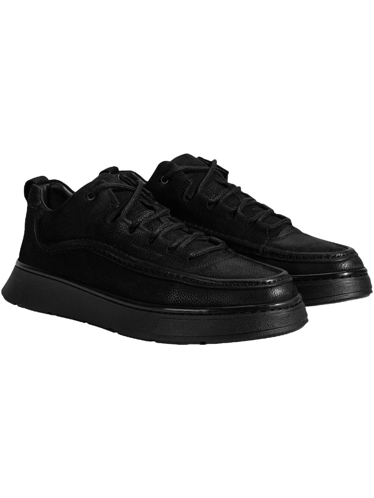 Desa Desa Herren-Freizeitschuhe mit Schnürung – Obermaterial aus Leder, Sch Sneaker