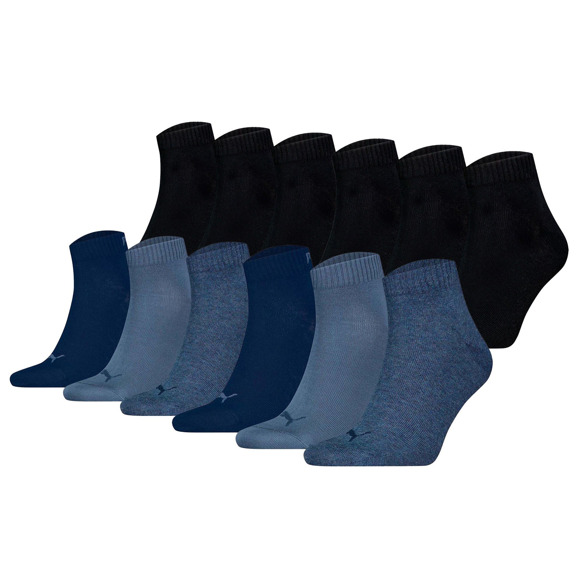 PUMA Sneakersocken Unisex Socken 12er Pack Baumwolle (Packung, 12er Pack)