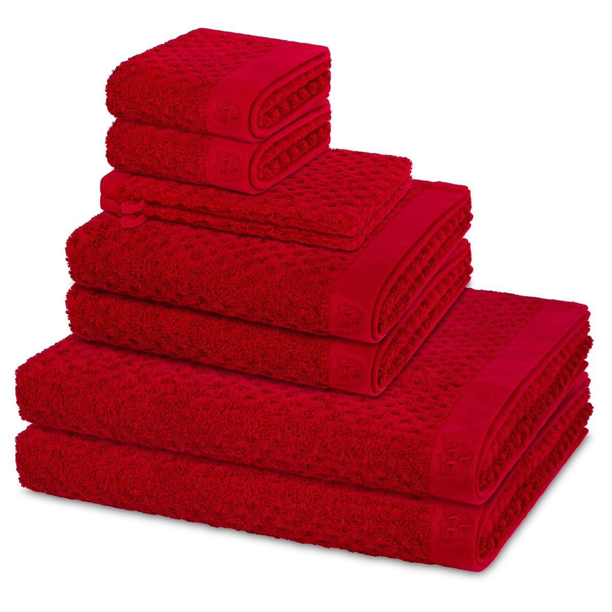ROSS Handtuch Set Harmony, Walkfrottee (Spar-Set, 8-St), 2 X Wasch- 2 X Gäs günstig online kaufen