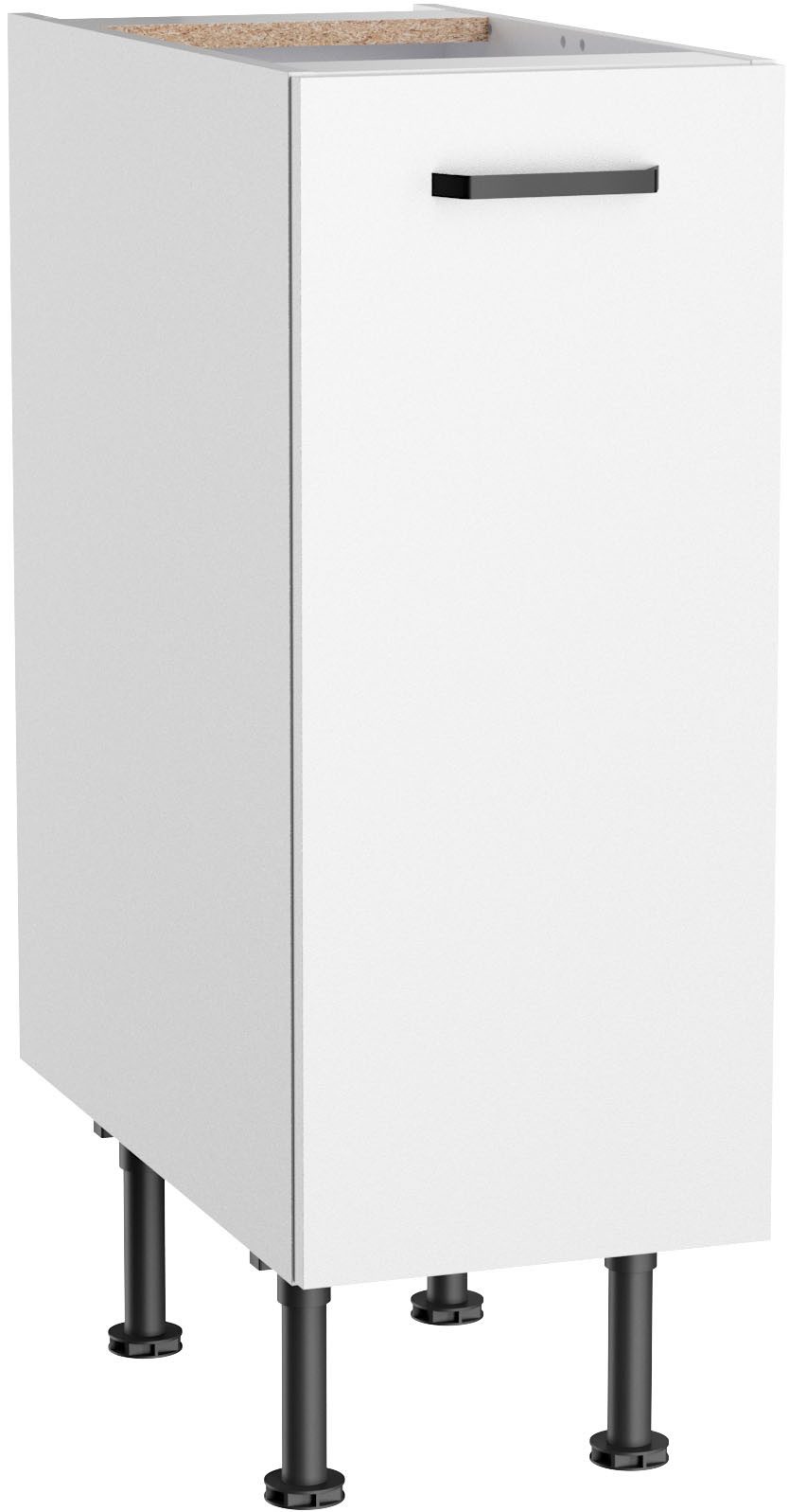 KOCHSTATION Unterschrank KS-Paula 30 cm breit, 87 cm hoch, mit 1 Auszug, 2 Ablagefächern