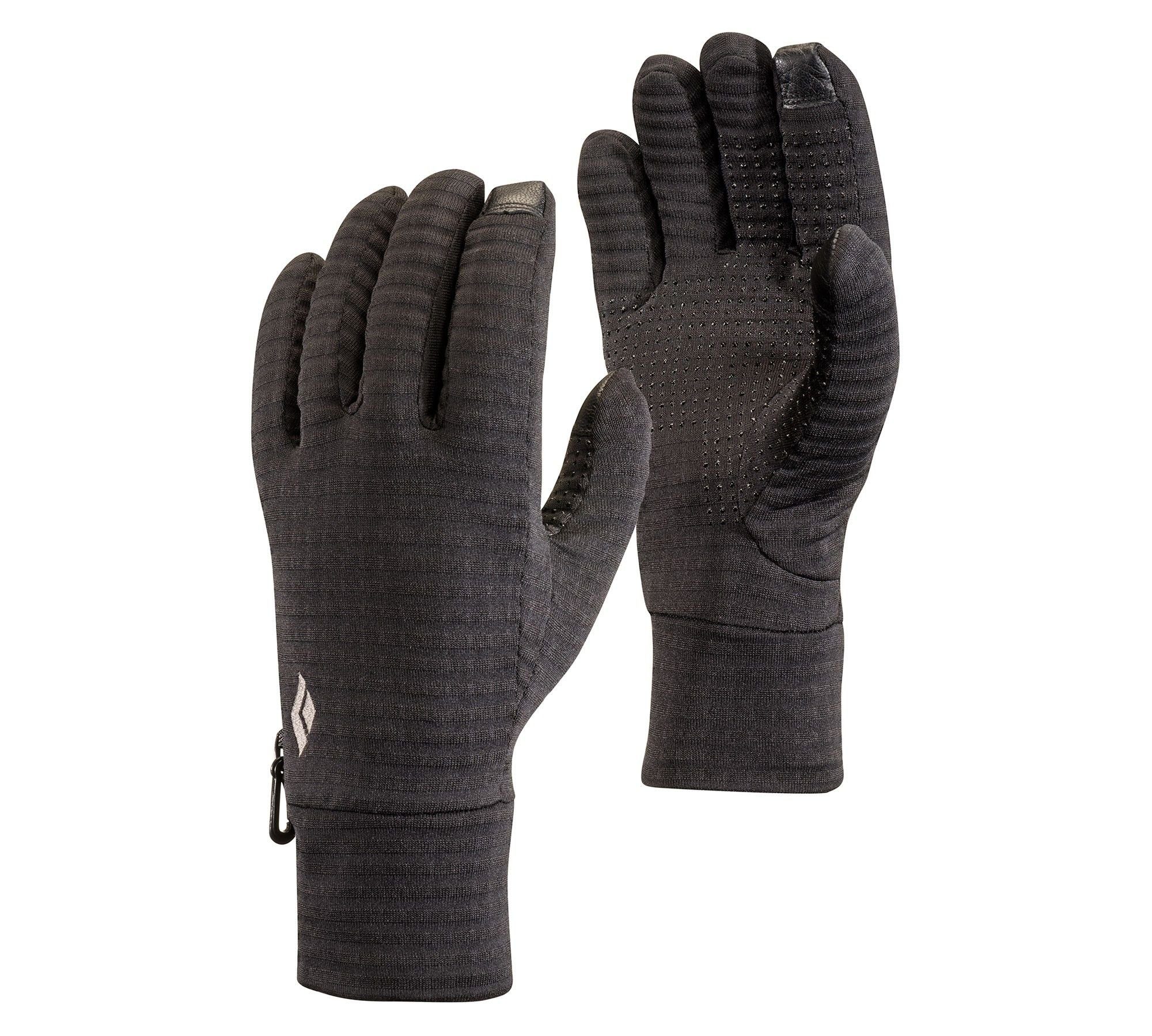 Black Diamond Fleecehandschuhe Lightweight Gridtech Black Diamond Glove