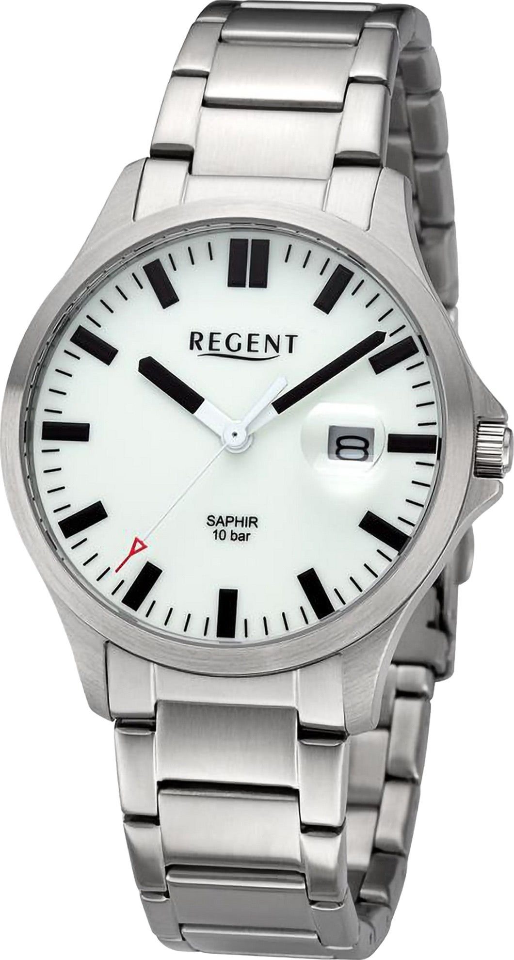 Quarzuhr Regent Herren Armbanduhr Analog