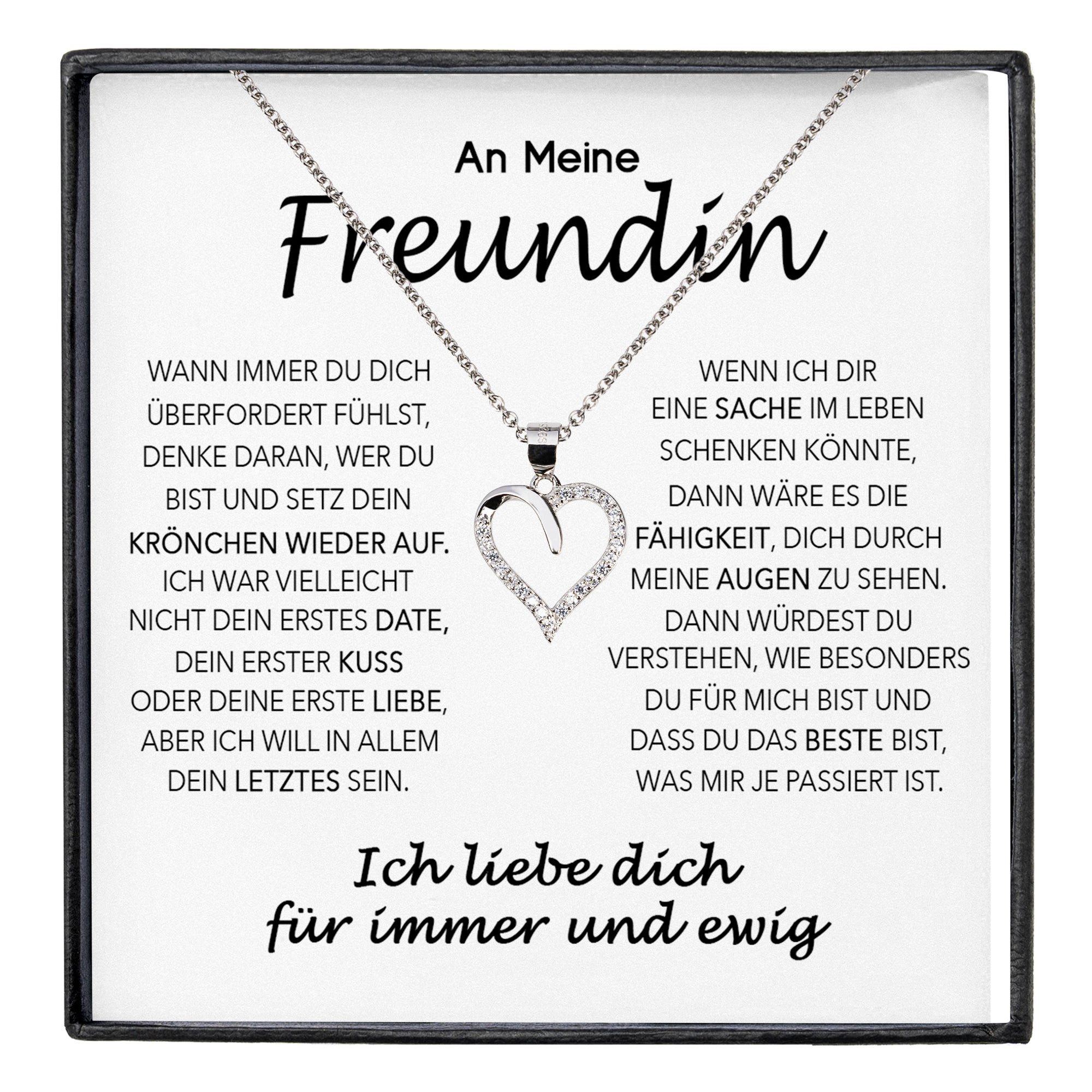 22Feels Schmuckset Ich Liebe Dich Geschenk Freundin Valentinstag Frauen Hal günstig online kaufen