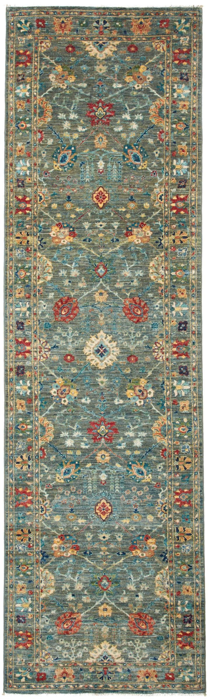 Orientteppich Arijana 82x297 Handgeknüpfter Orientteppich Läufer