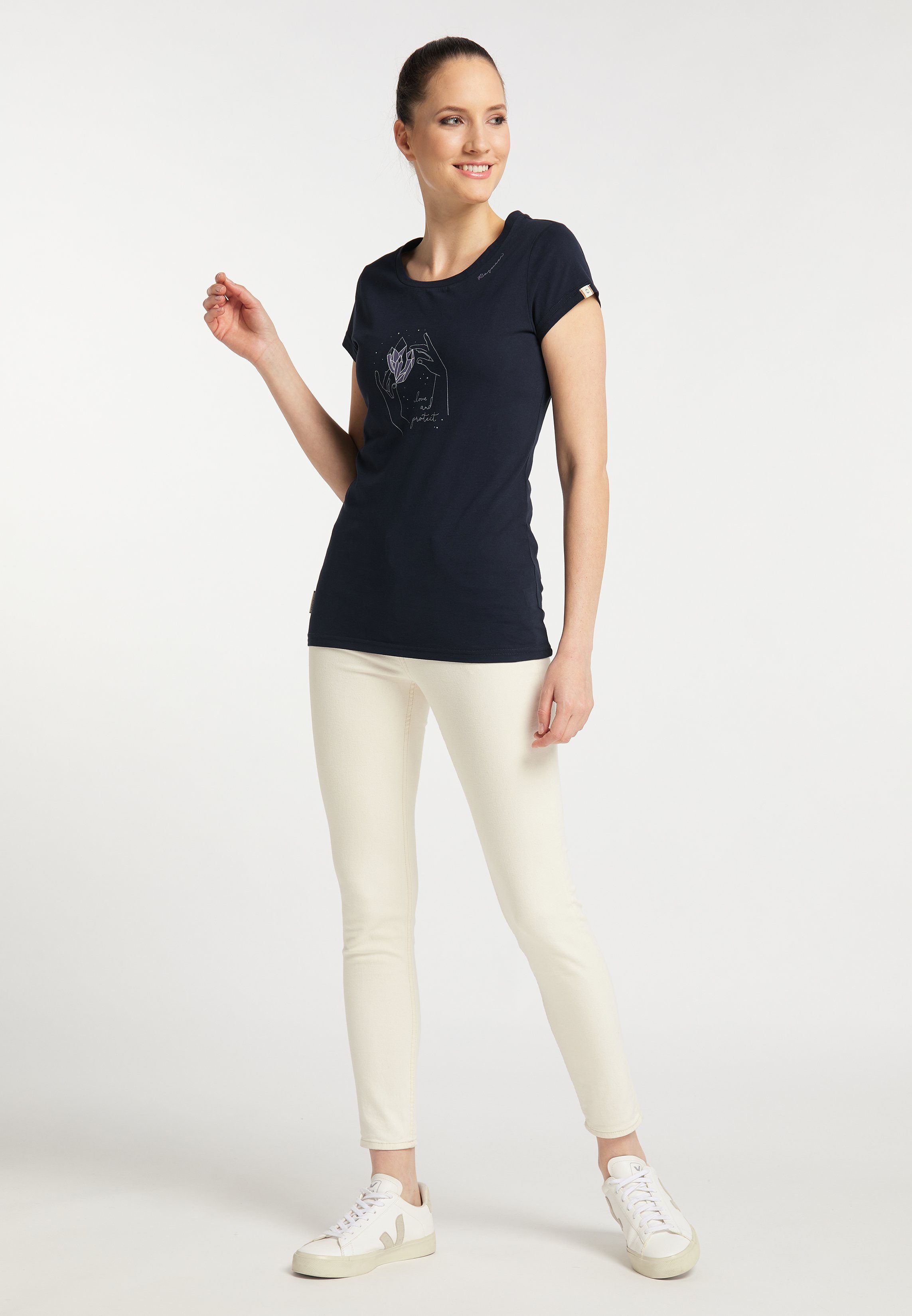 Ragwear Mode ORGANIC T-Shirt Nachhaltige & MINT CRYSTAL Vegane