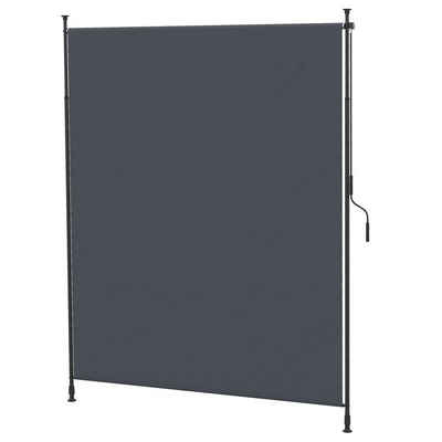 Outsunny Markise Seitenmarkise (Vertikalmarkise, 2-St., Senkrechtmarkise) LxH: 200x215-305 cm