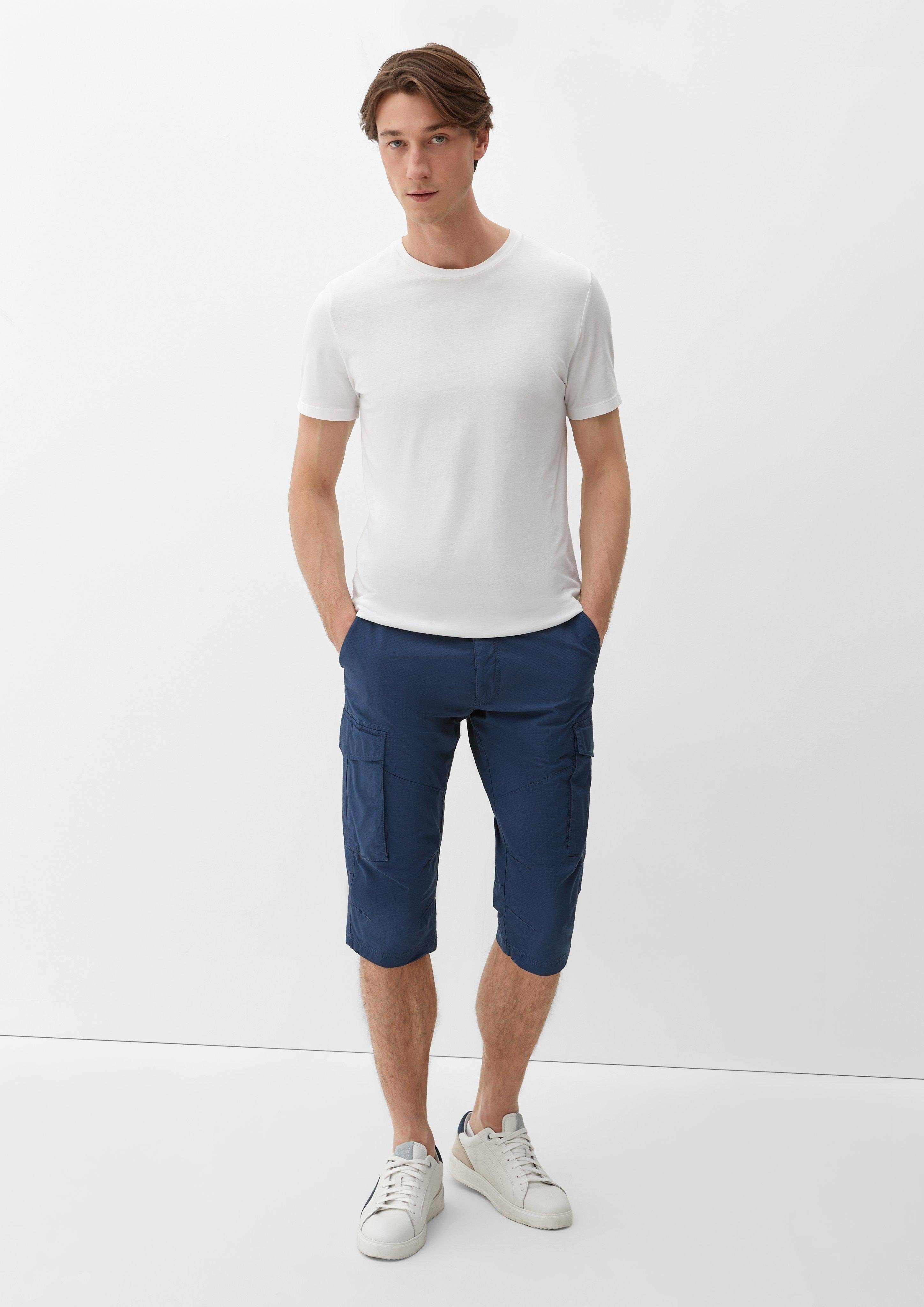 Cargotaschen File: Bermudas Bermuda Garment mit Dye s.Oliver tiefblau