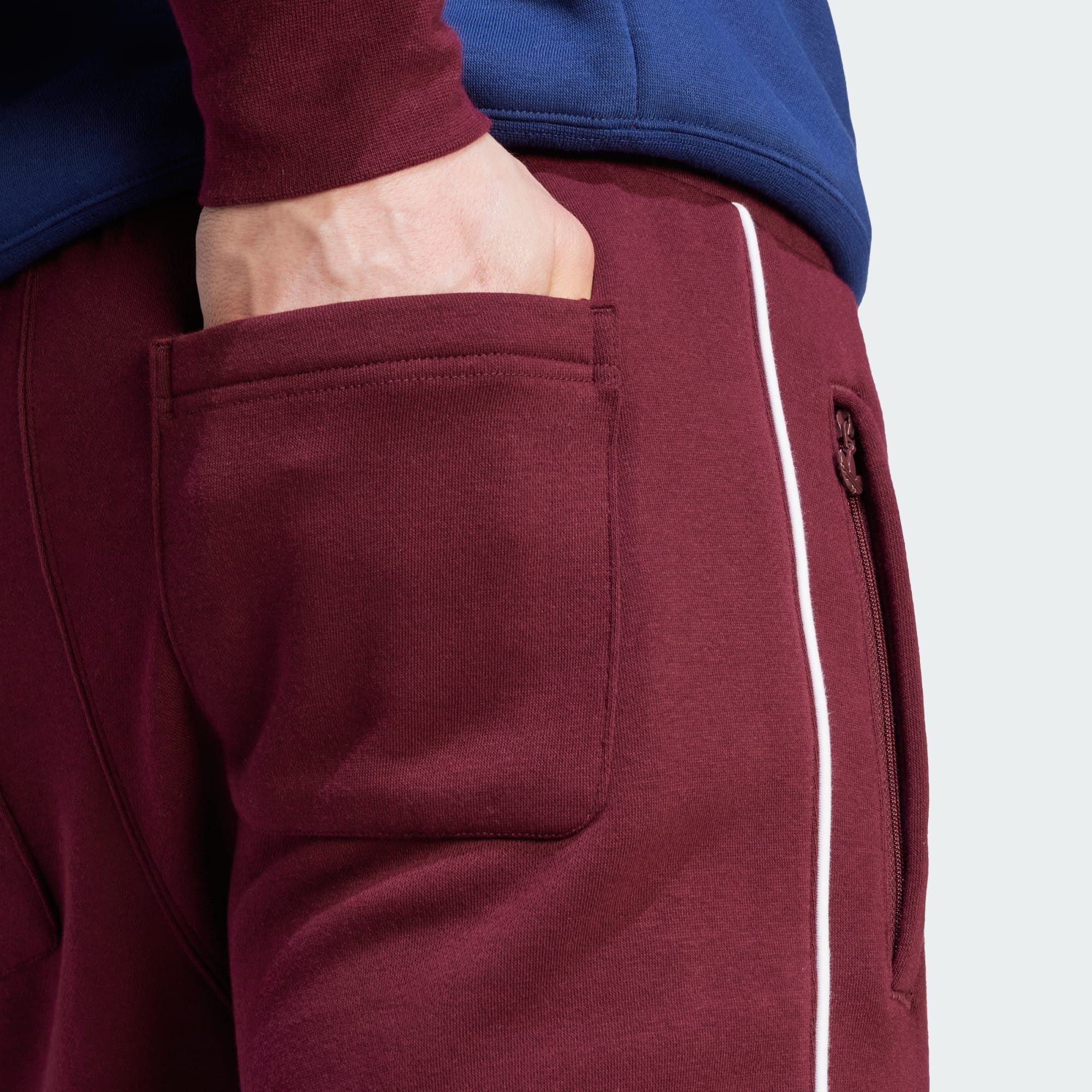 Maroon JOGGINGHOSE SEASONAL Originals adidas Jogginghose ARCHIVE ADICOLOR