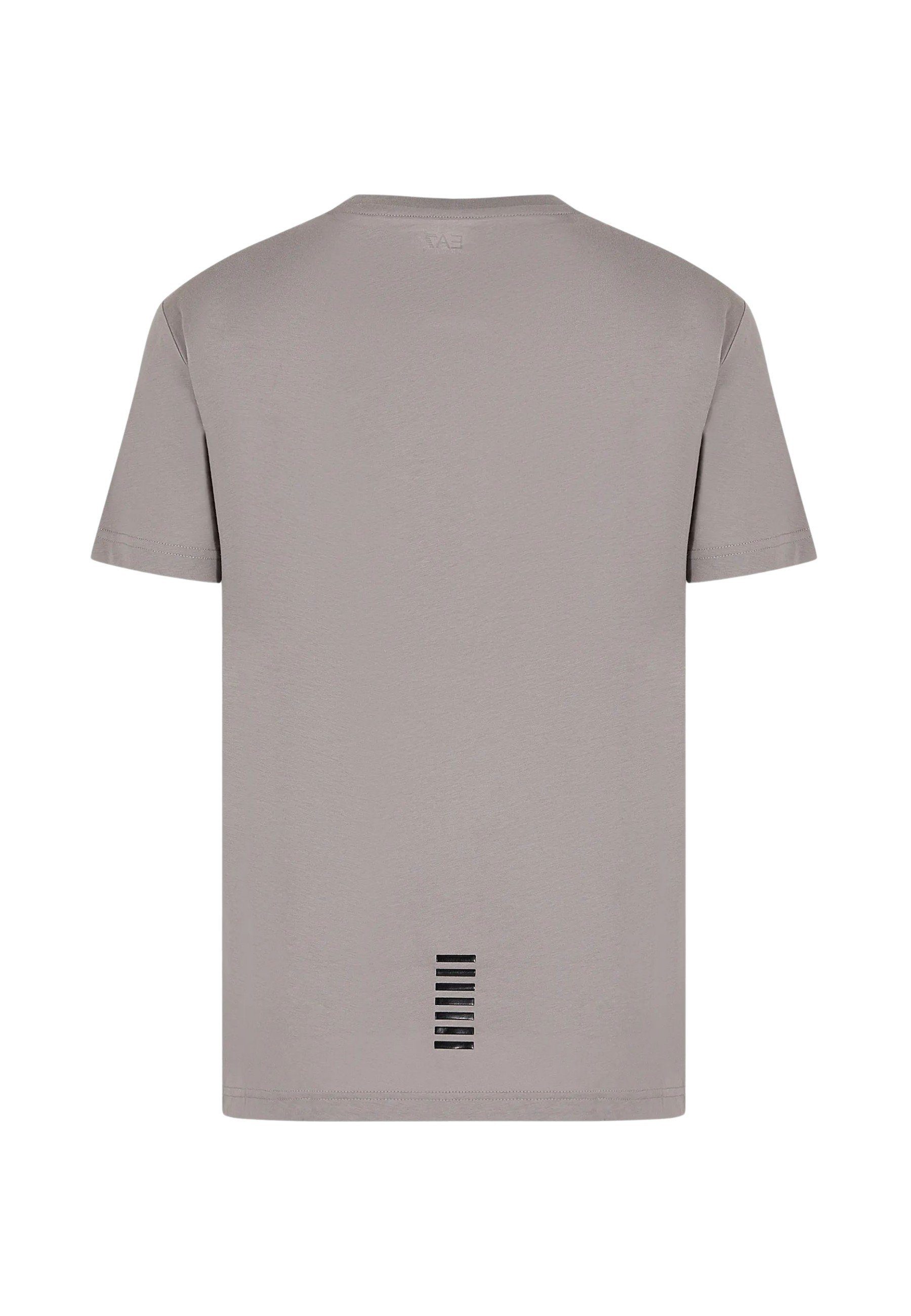 Emporio Armani T-Shirt Shirt Core grau (1-tlg) Rundhalsausschnitt T-Shirt Identity mit