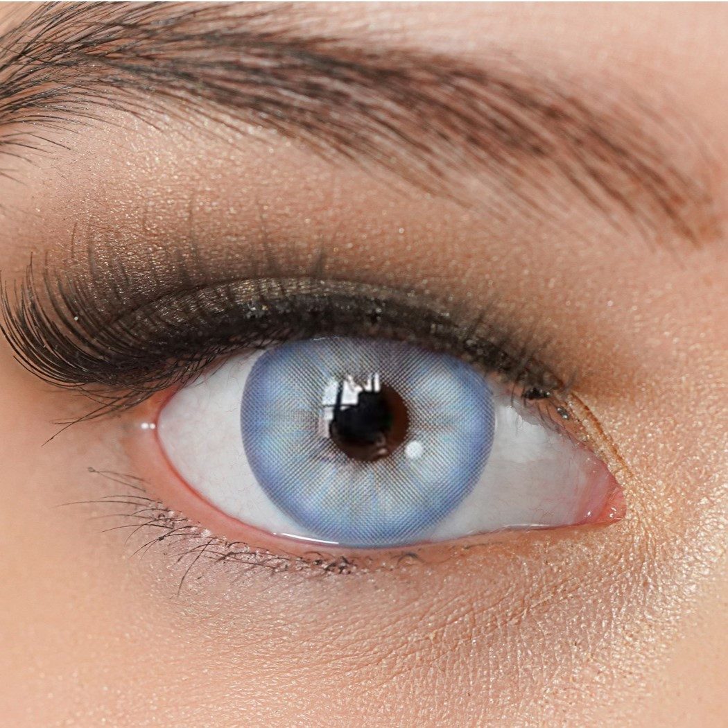 Farbige Kontaktlinsen Blau Bei Braunen Augen Charmiga Jahreslinsen Farbige Kontaktlinsen Blau, Farblinsen ohne