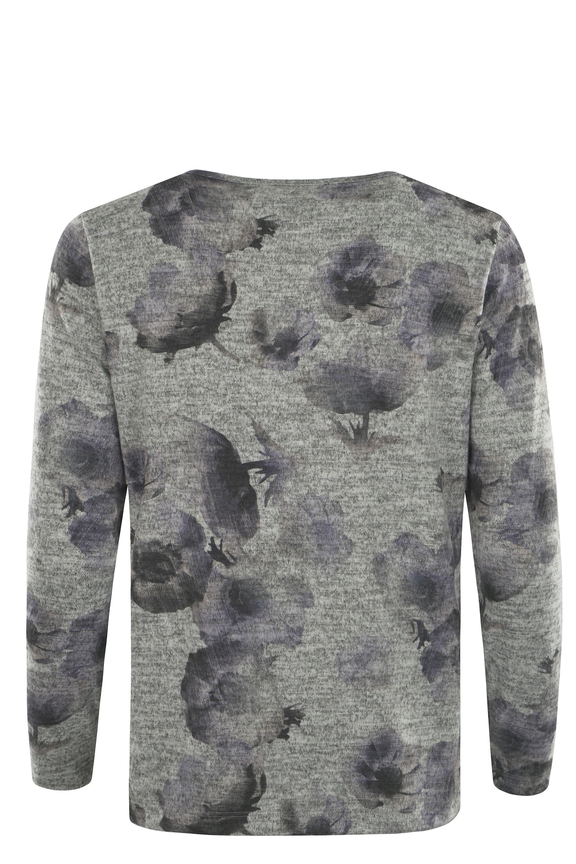 Hajo Blusenshirt Damen Strickshirt Rundhals günstig online kaufen