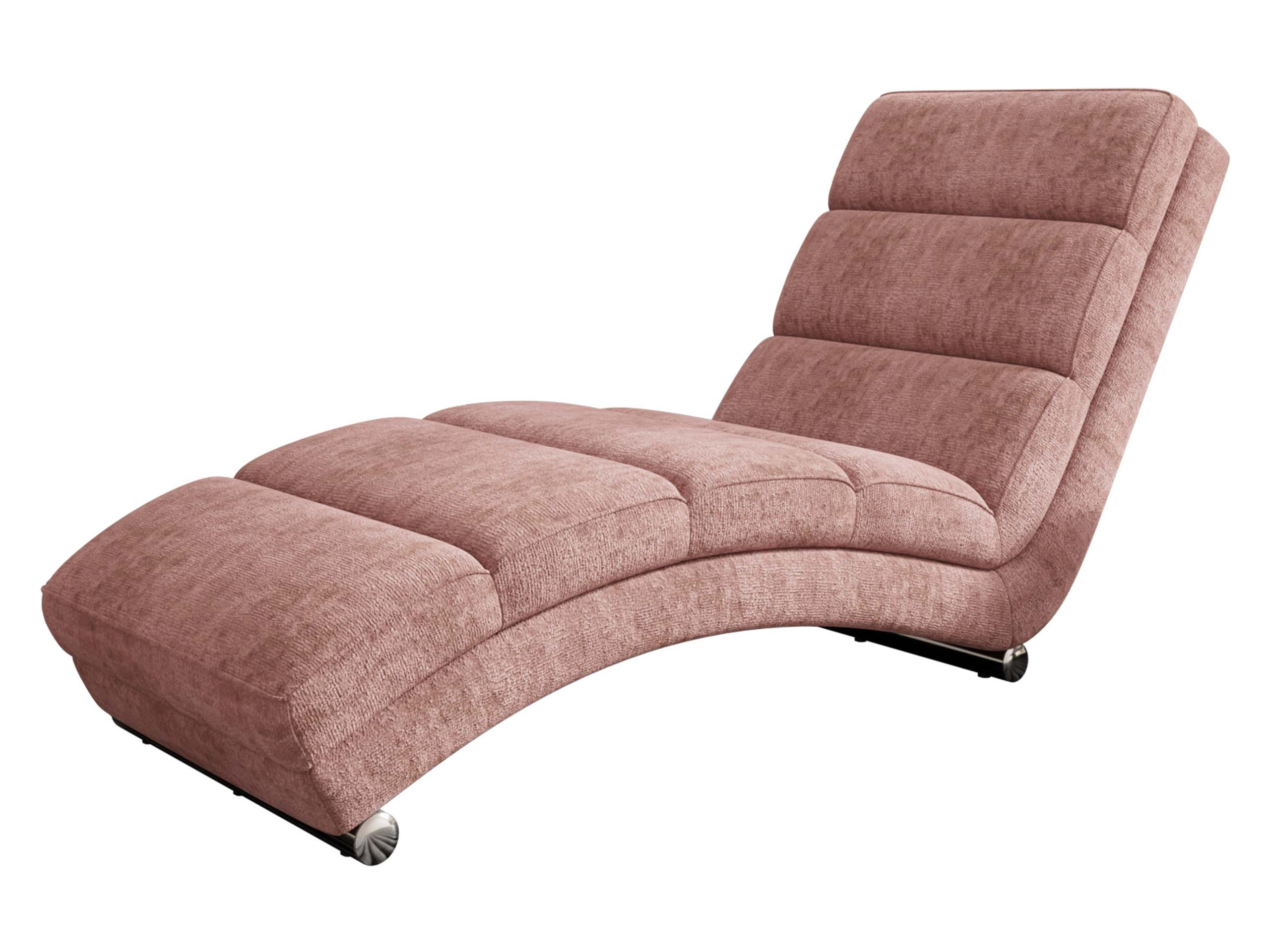 MIRJAN24 Sessel Holiday Premium, mit verchromte Füße, 180x62x84 cm
