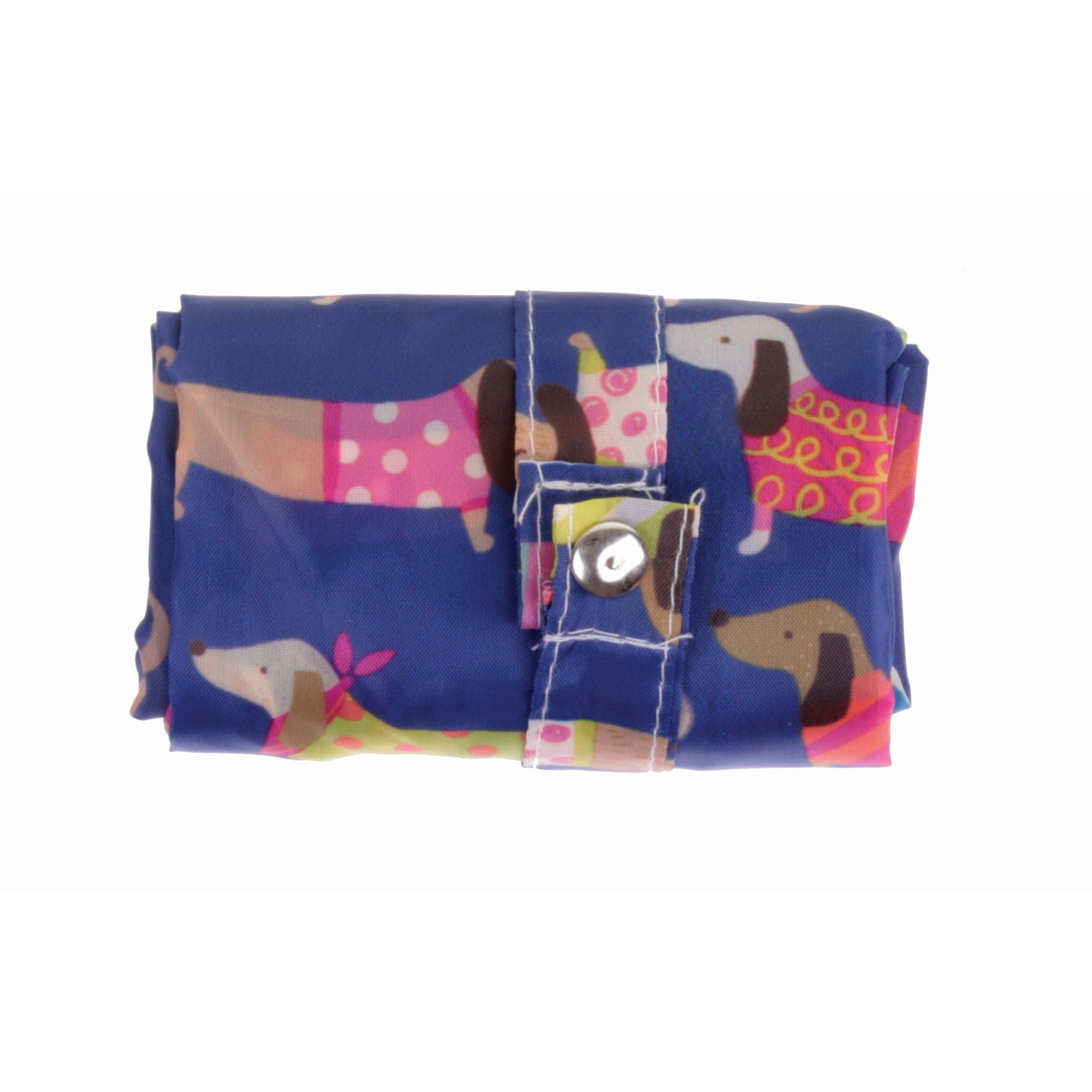 incl. ca. Roll-up-Tasche faltbare Einkaufsbeutel Einkaufstasche Tragegriffe x Ulster Dog, cm, Weavers 46 61 Sausage