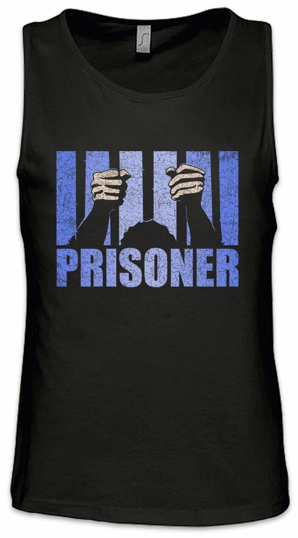 Tanktop Prisoner Ärmelloses T-Shirt Prison Jail Gefangener Gefängnis Detention
