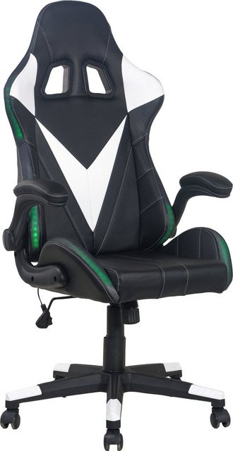 Homexperts Gaming Chair »Song«, Mit umlaufender LED RGB Beleuchtung-Otto