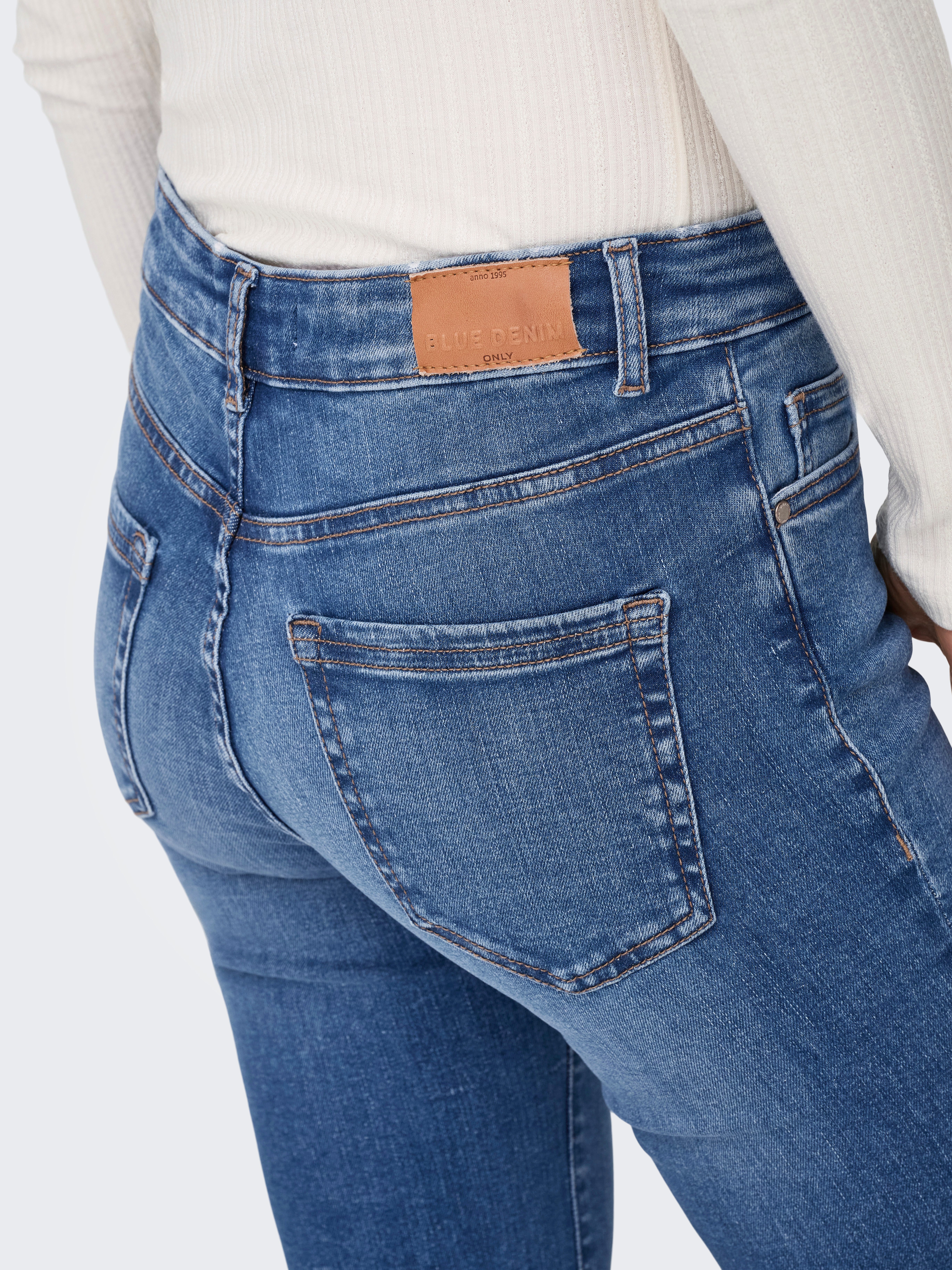 ONLY Bootcut-Jeans ONLBLUSH MID RETROFLARED DNM günstig online kaufen