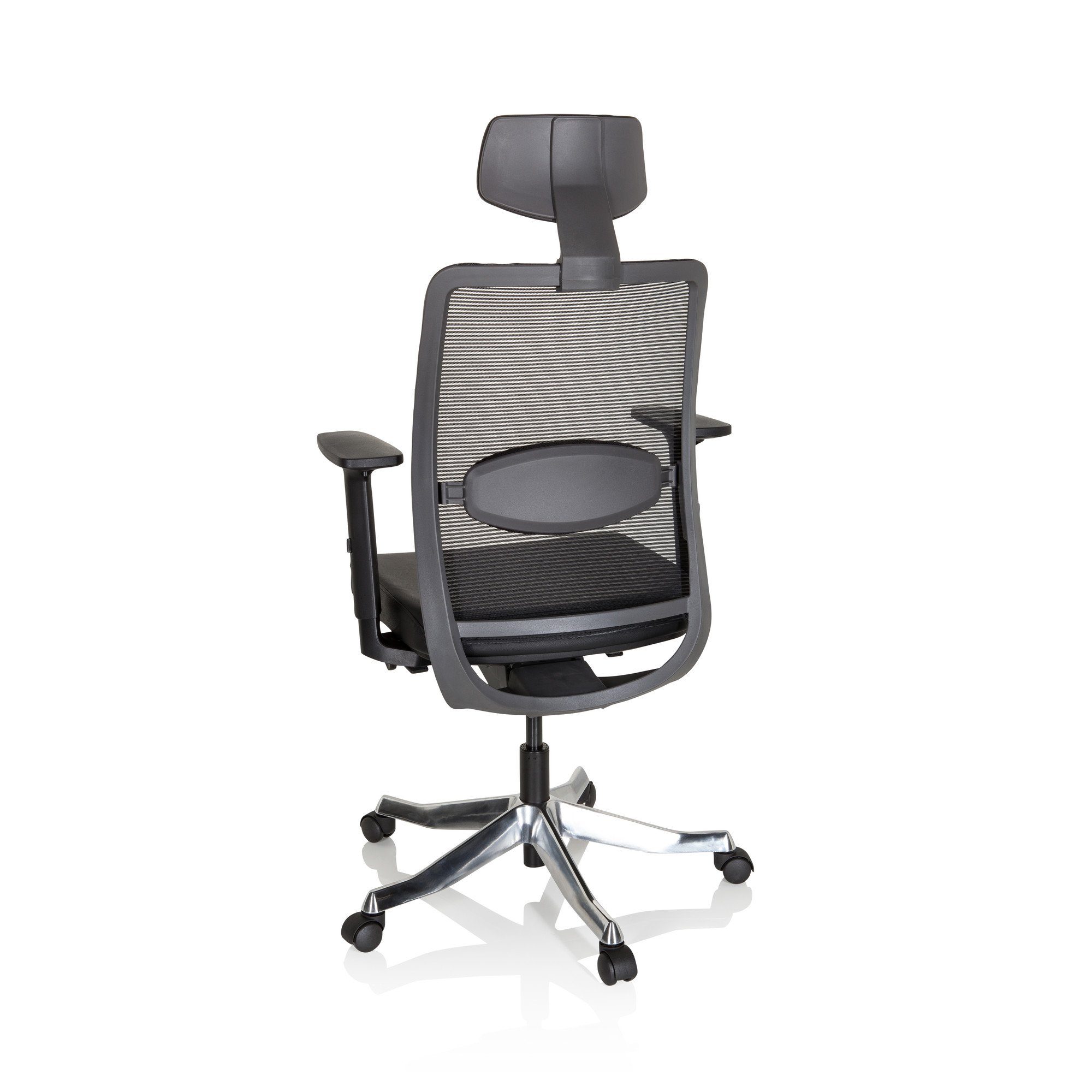 St), SENATOR hjh PRO Bürostuhl OFFICE ergonomisch (1 Leder/Netzstoff Chefsessel Drehstuhl Luxus