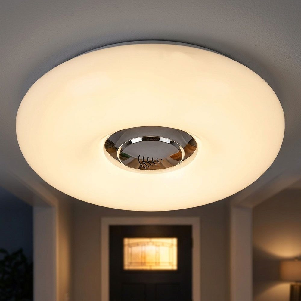 Esto LED Deckenleuchte, LED-Leuchtmittel fest verbaut, Warmweiß, Deckenleuchte Türklingel Deckenlampe Außen Flurleuchte