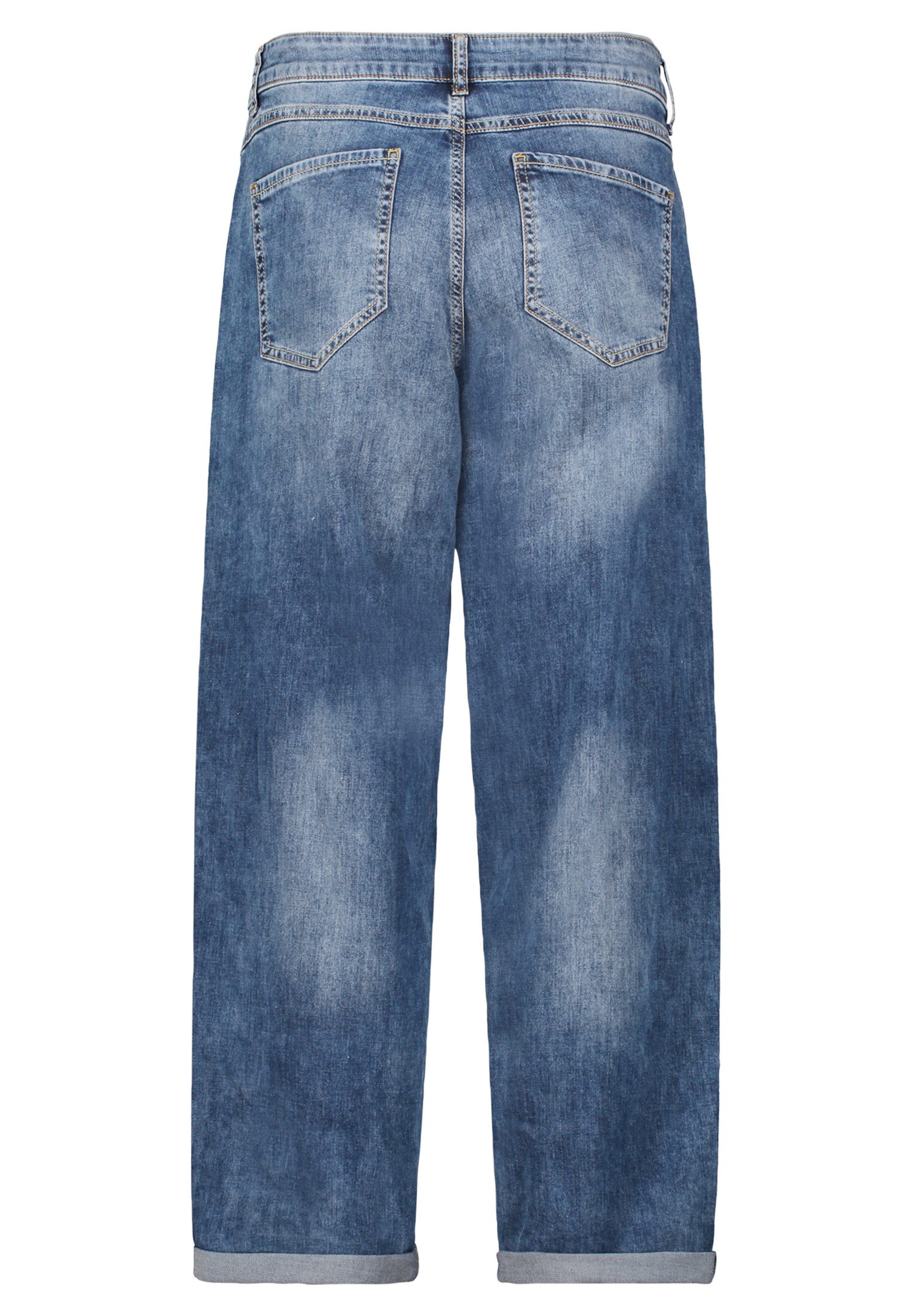 Cartoon Ankle-Jeans Damen mit Waschung