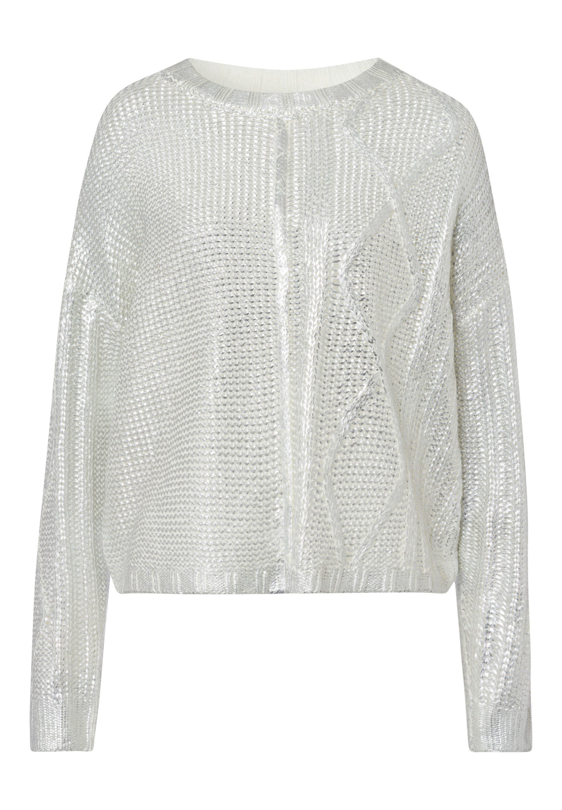 TUZZI Strickpullover mit Metallic-Effekt günstig online kaufen