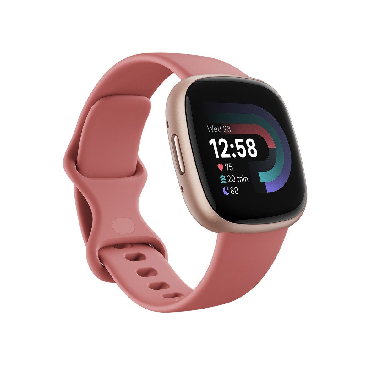 fitbit Sportuhr Versa 4 Kupferrosé, Herzfrequenzvariabilität günstig online kaufen